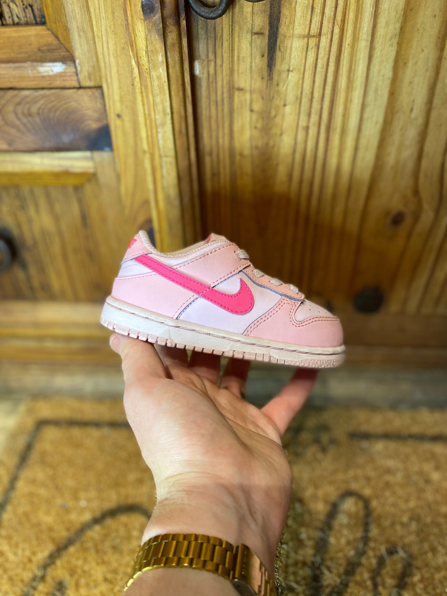 NIKE DUNK LOW ‘TRIPLE PINK’ - UK 7.5 TD