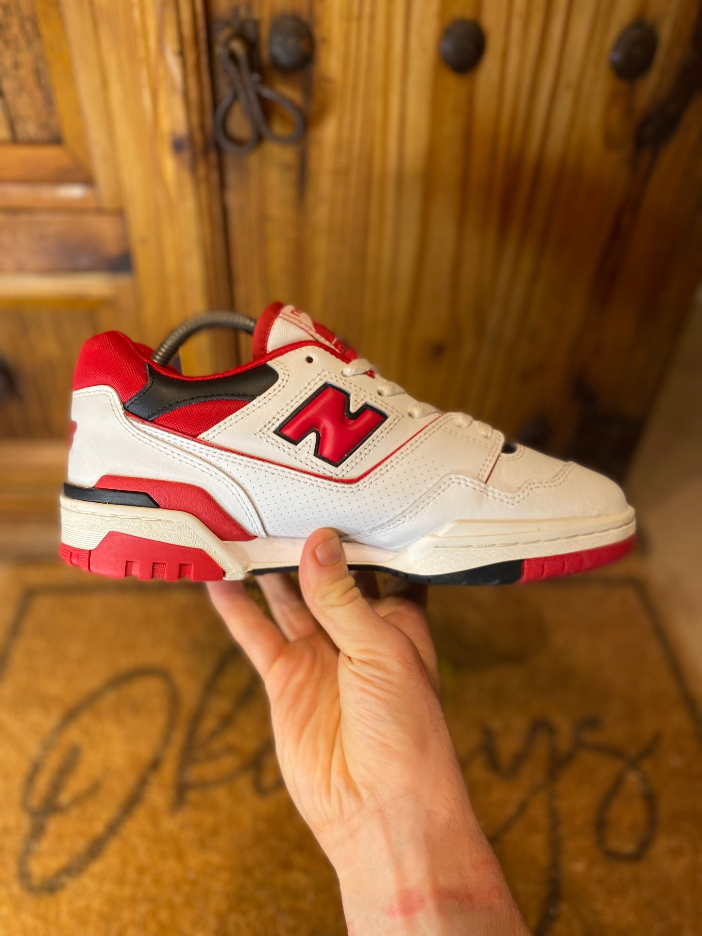 NEW BALANCE 550 ‘WHITE RED’ - UK 7