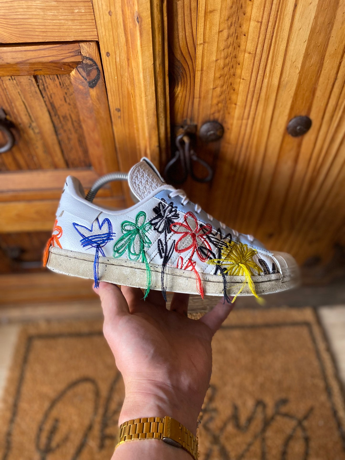 ADIDAS SUPERSTAR SEAN WOTHERSPOON SUPEREARTH - UK 7.5