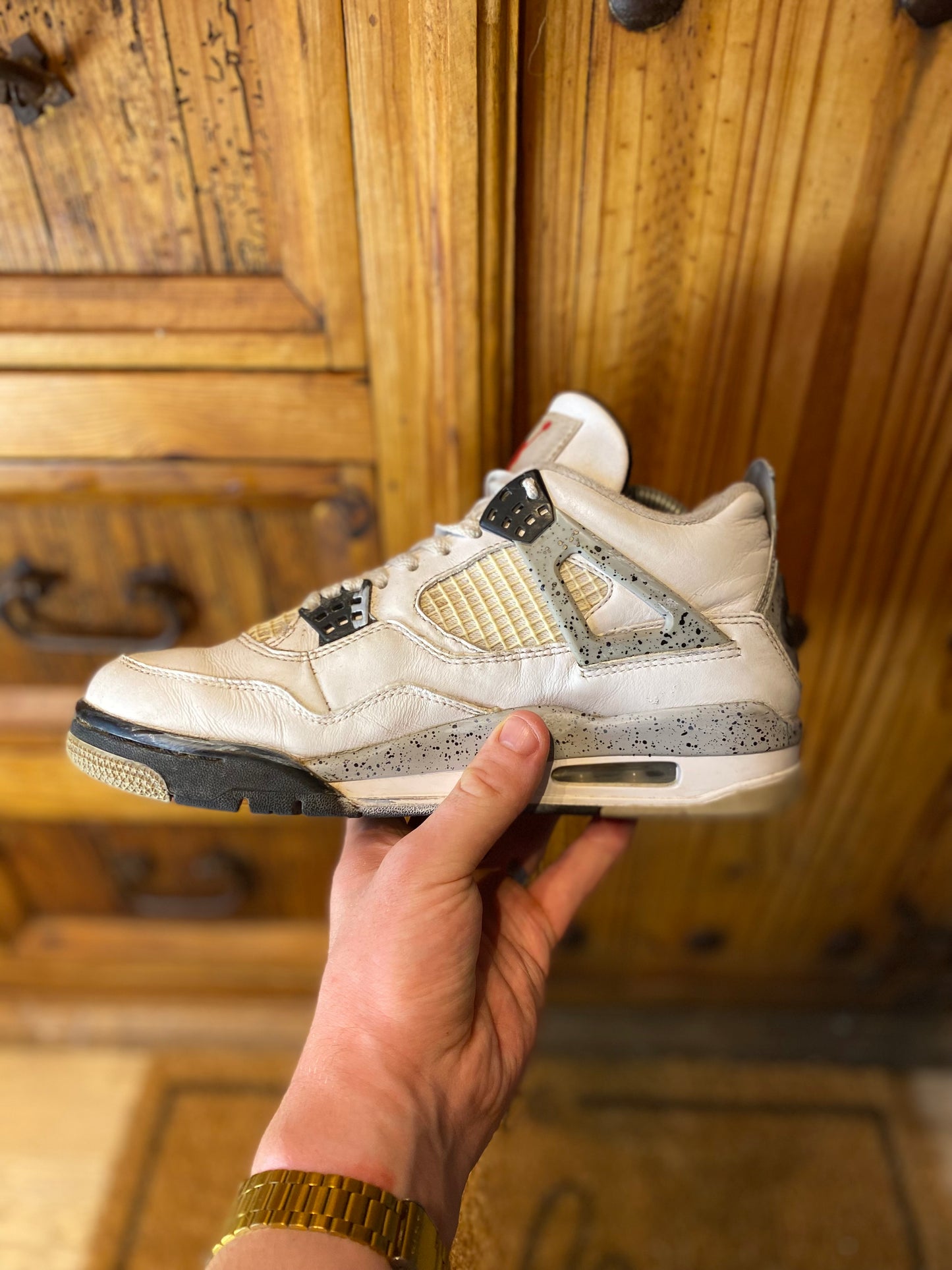 JORDAN 4 ‘WHITE CEMENT’ 2016 - UK 7