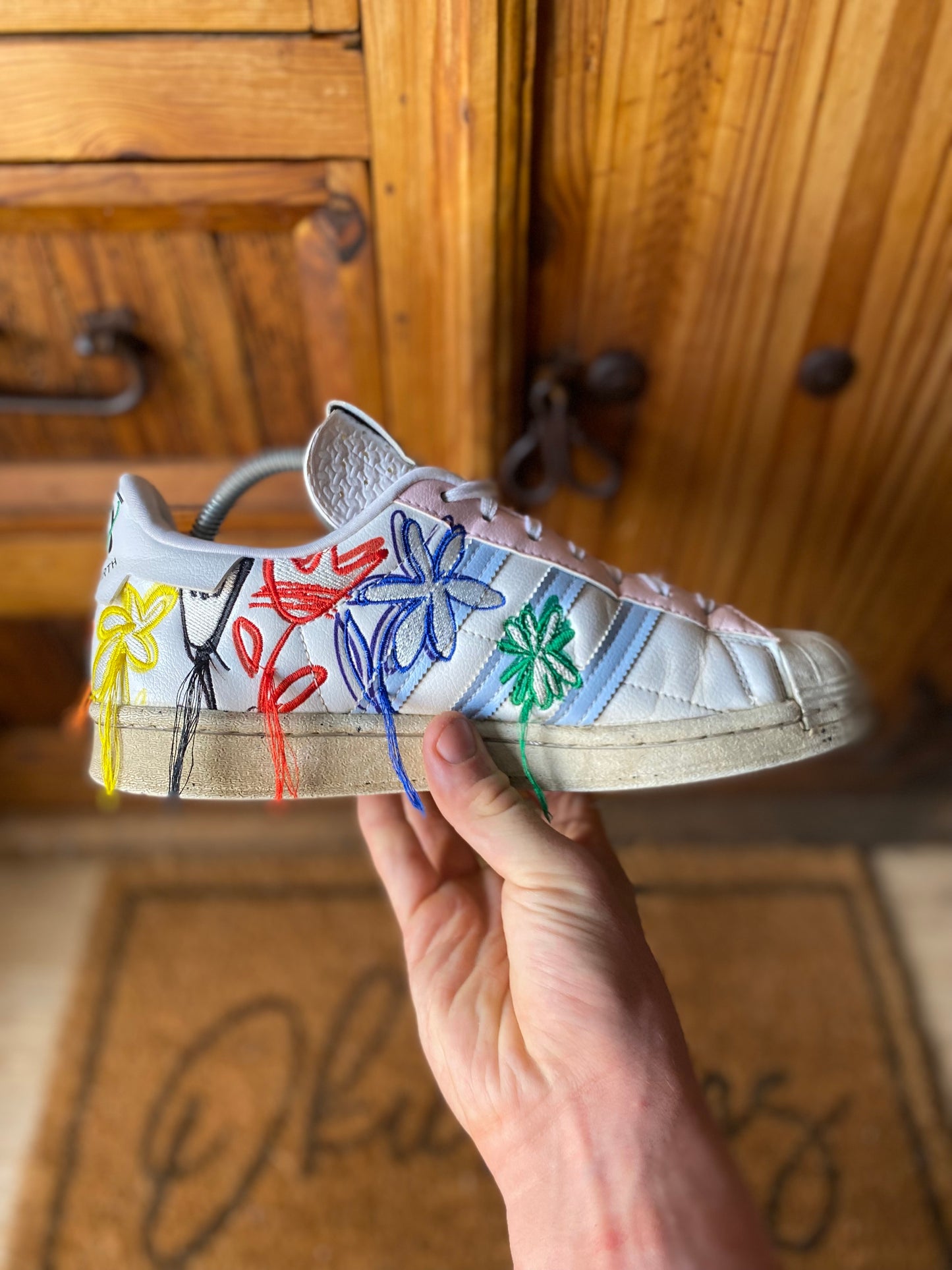 ADIDAS SUPERSTAR SEAN WOTHERSPOON SUPEREARTH - UK 7.5