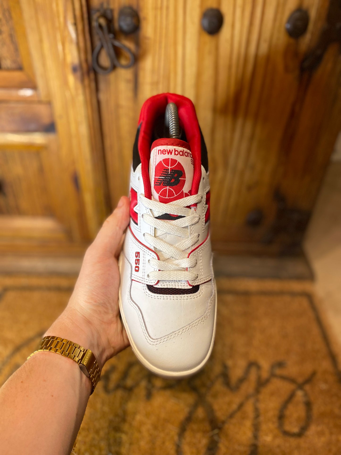 NEW BALANCE 550 ‘WHITE RED’ - UK 7