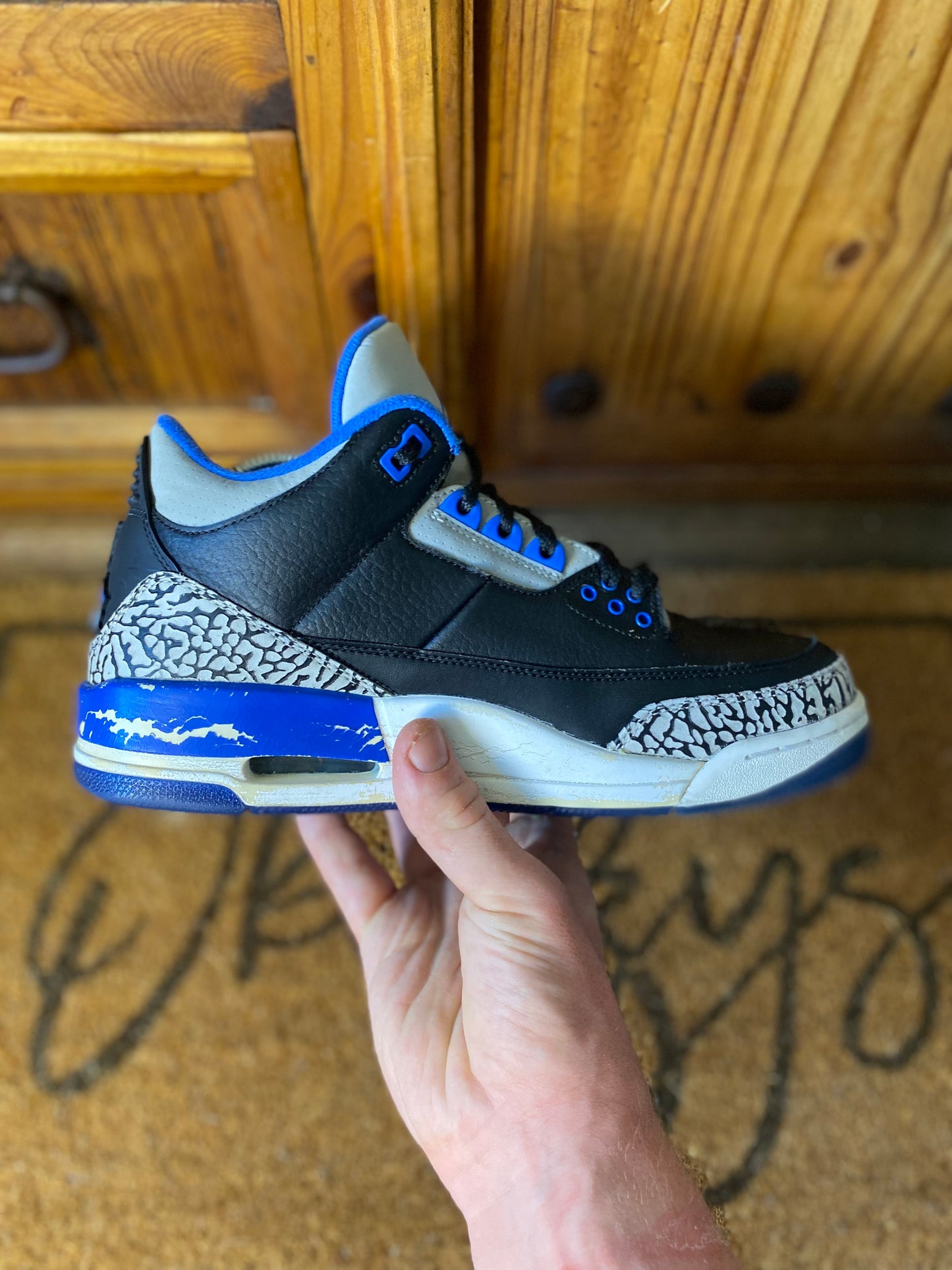 JORDAN 3 ‘SPORT BLUE’ - UK 7
