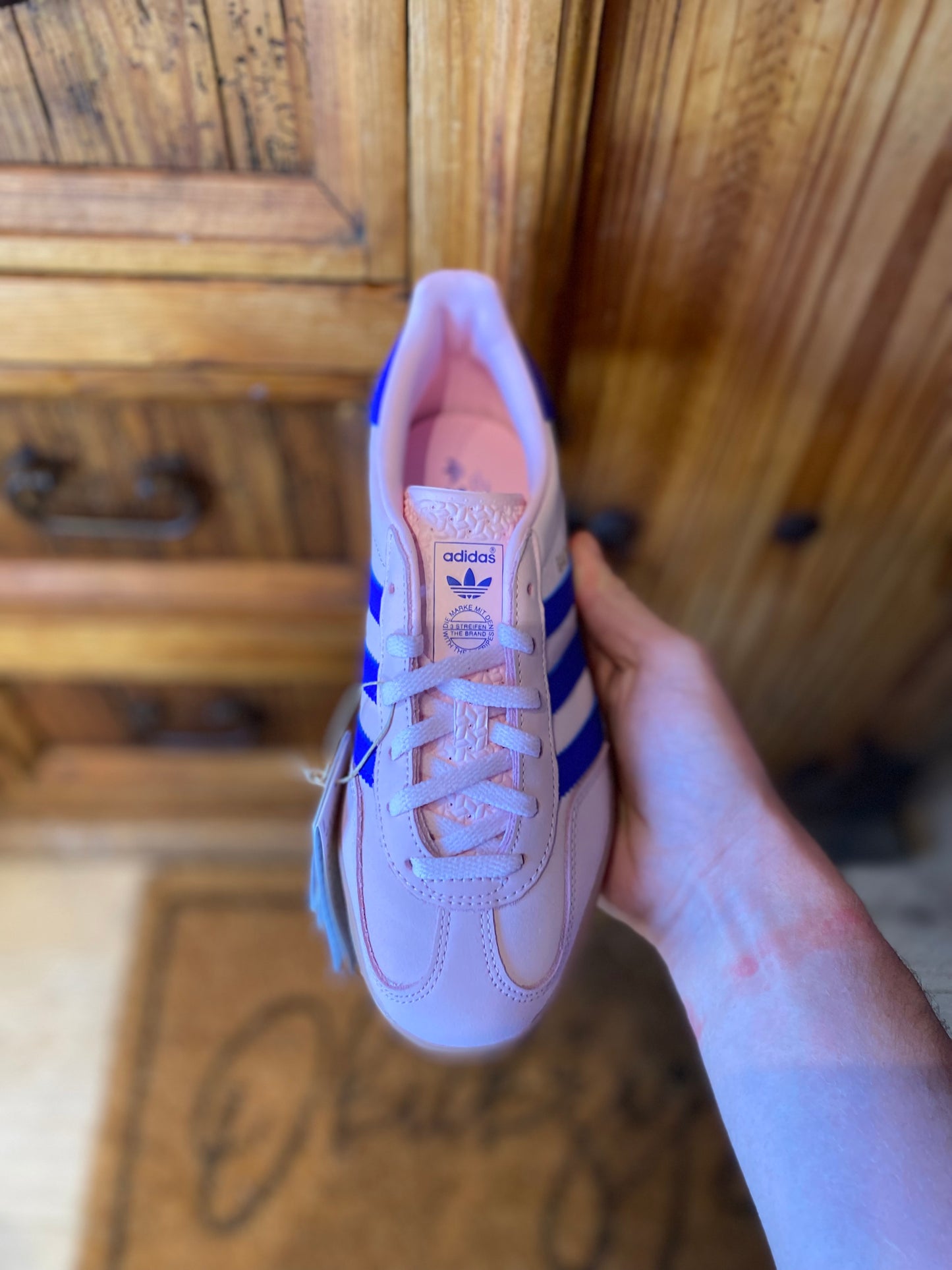 ADIDAS GAZELLE INDOOR ‘CLEAR PINK’ - DS - UK 4.5