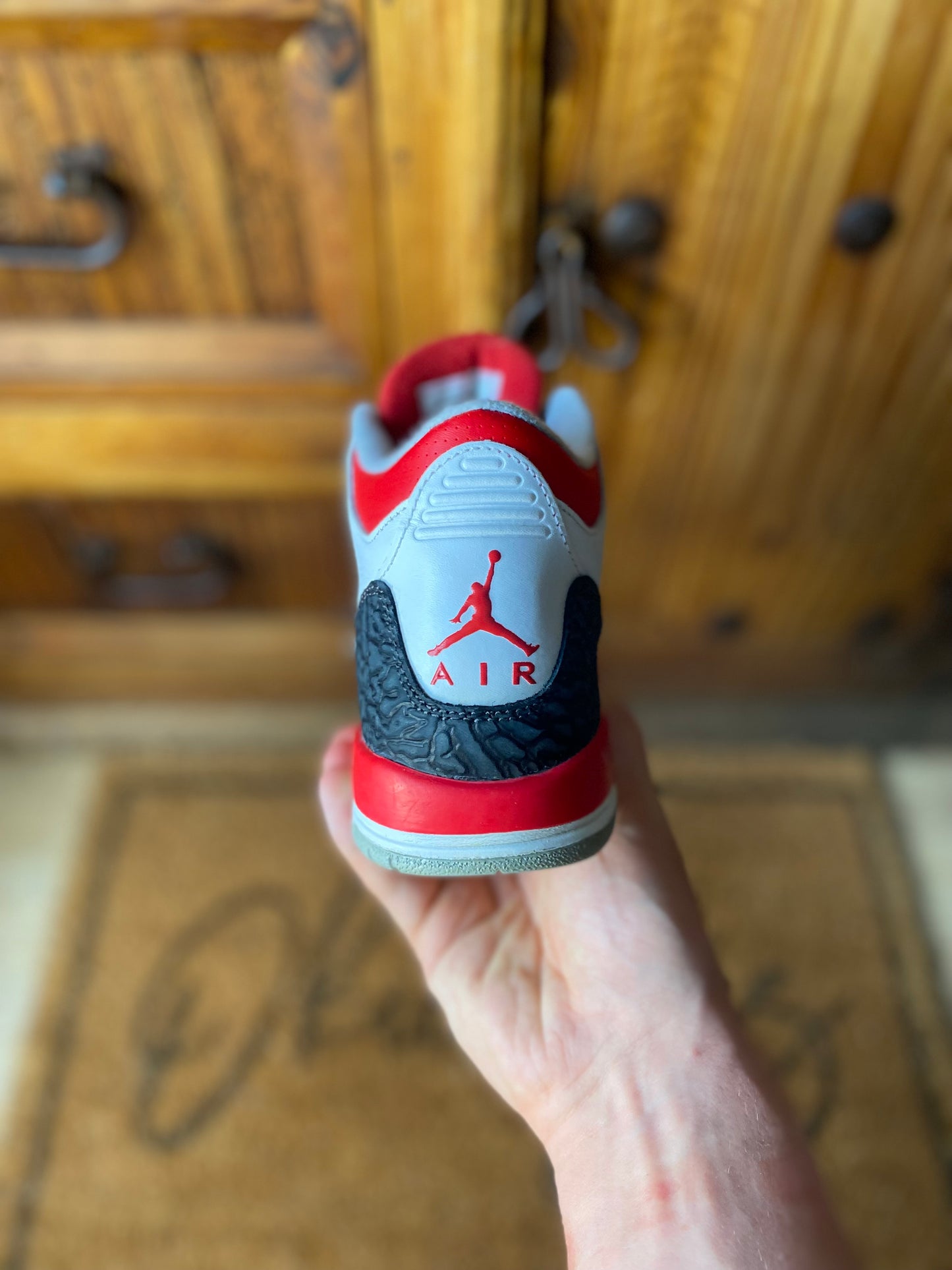 JORDAN 3 ‘FIRE RED’ - UK 5