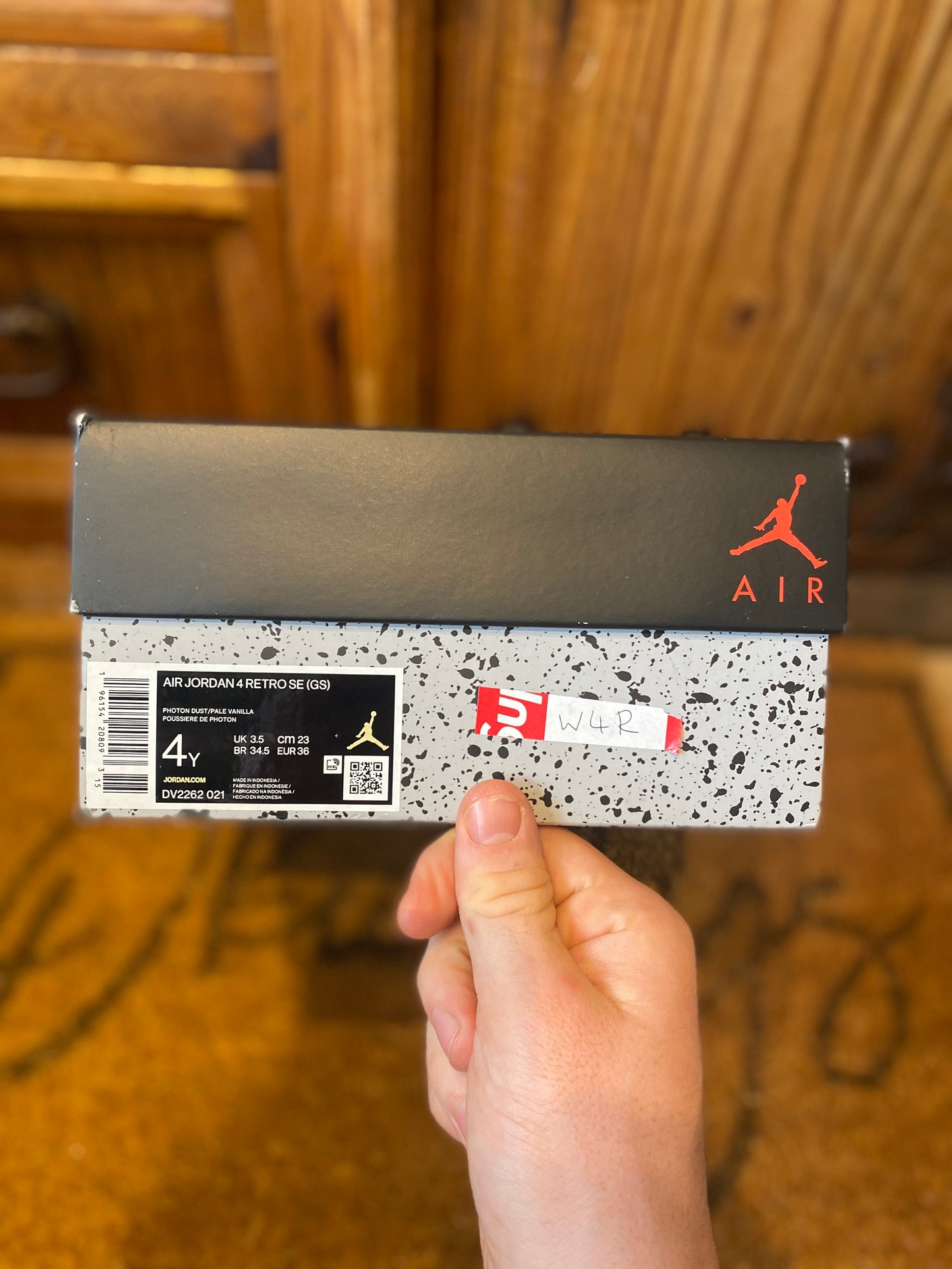 JORDAN 4 ‘CRAFT PHOTON DUST’ - UK 3.5