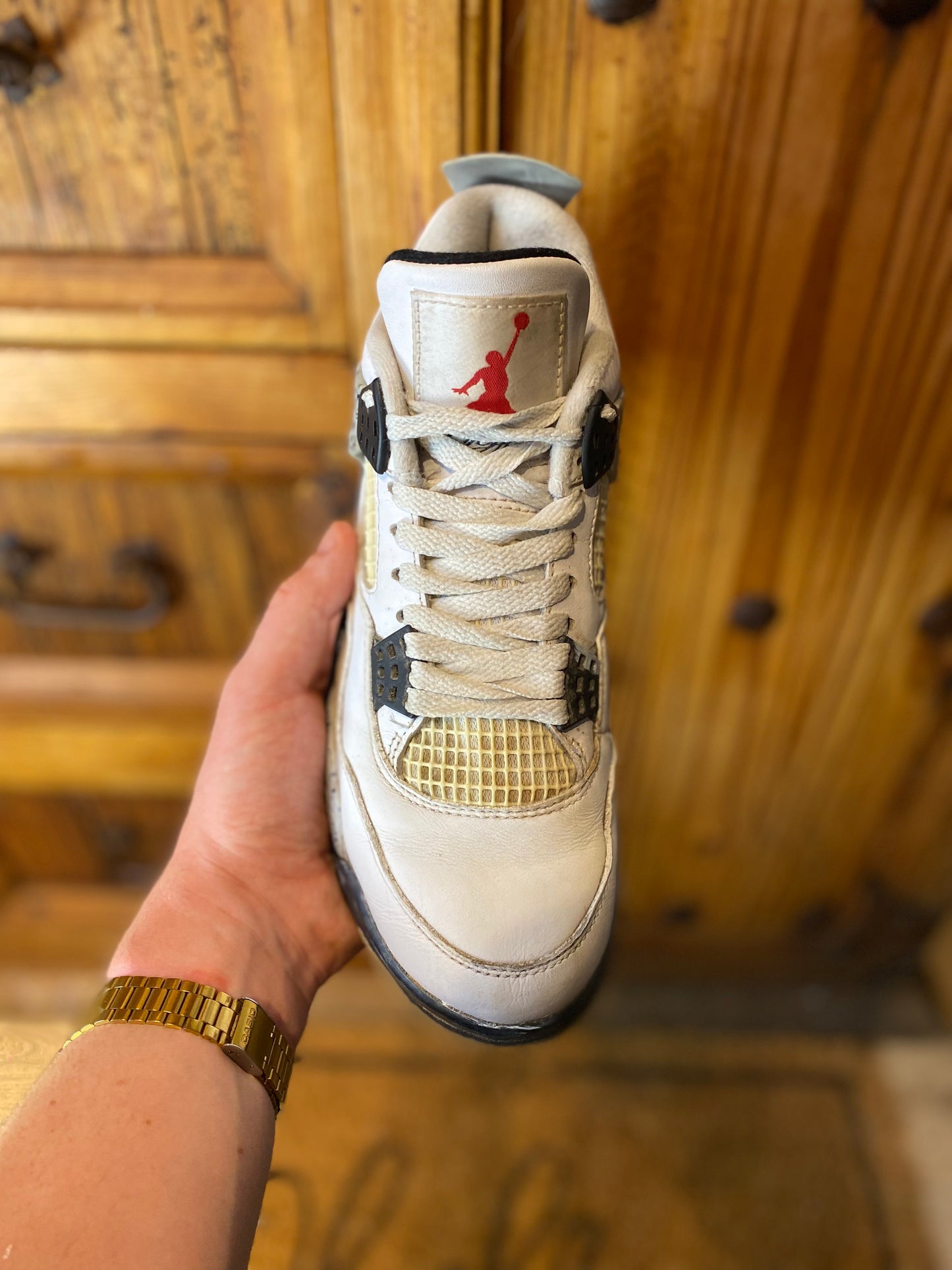 JORDAN 4 ‘WHITE CEMENT’ 2016 - UK 7