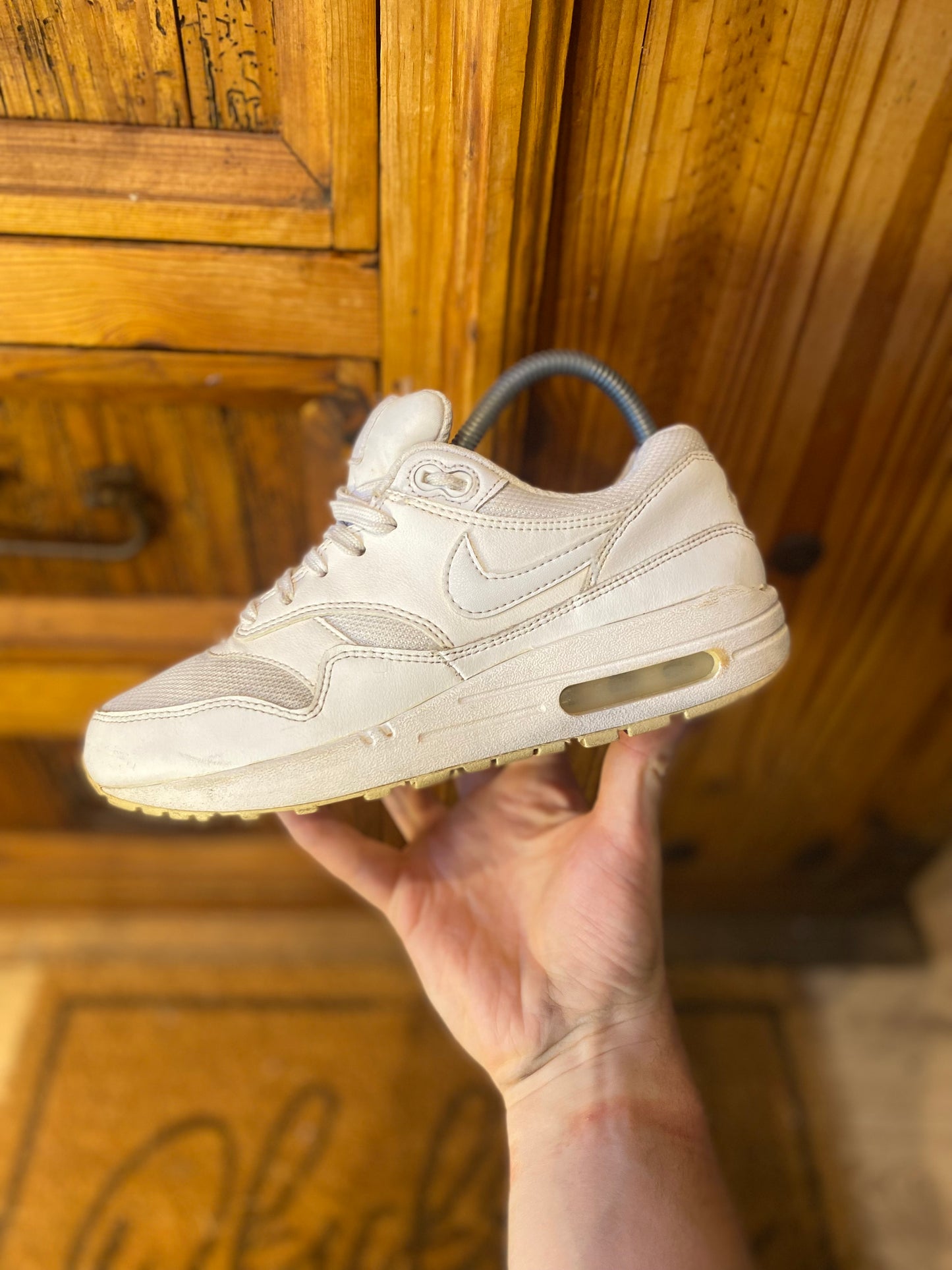 NIKE AIR MAX 1 ‘ALL WHITE’ - UK 5.5
