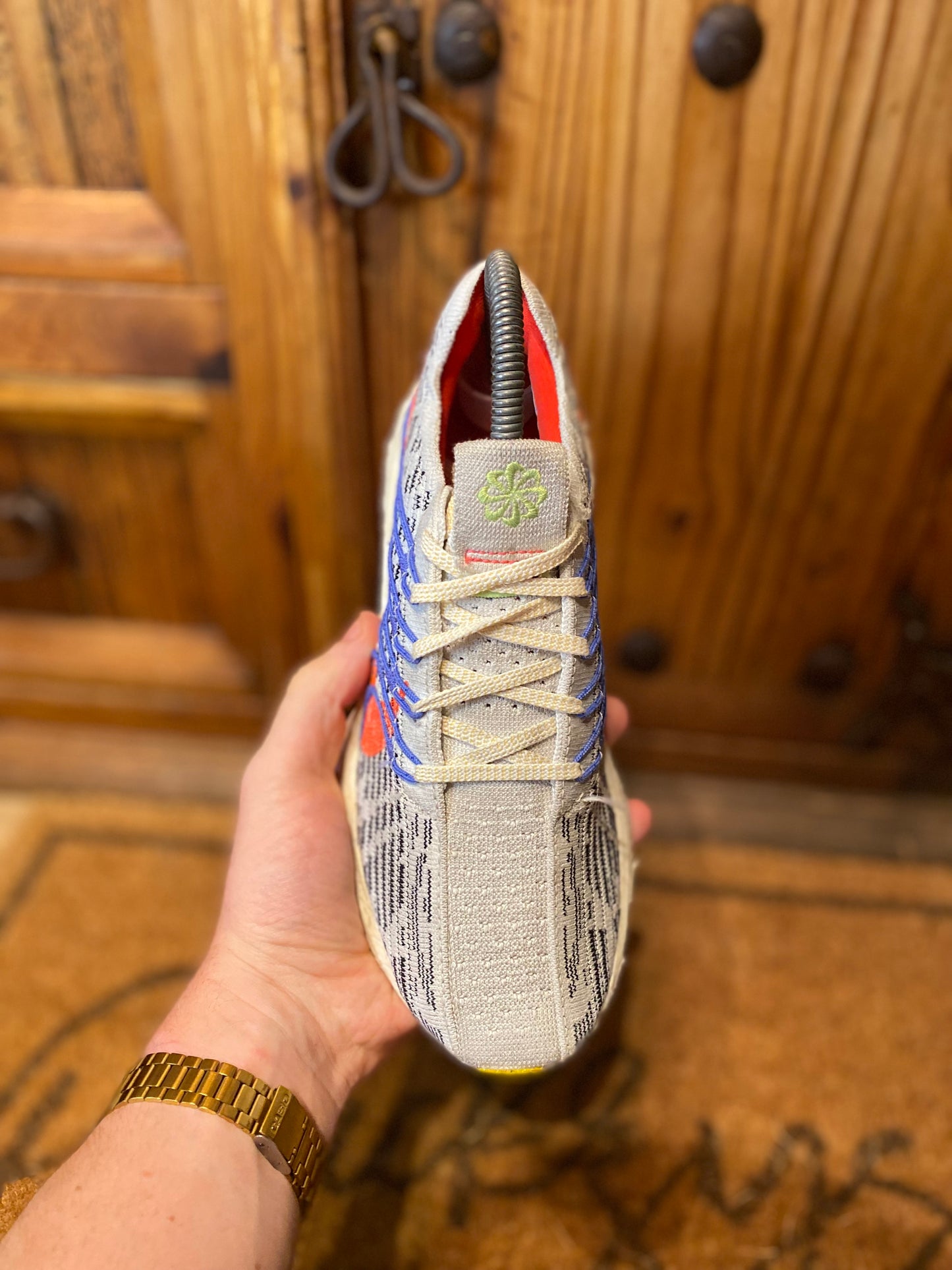 NIKE PEGASUS TURBO NEXT NATURE ‘PURE PLATINUM BRIGHT CRIMSON’ - UK 4.5