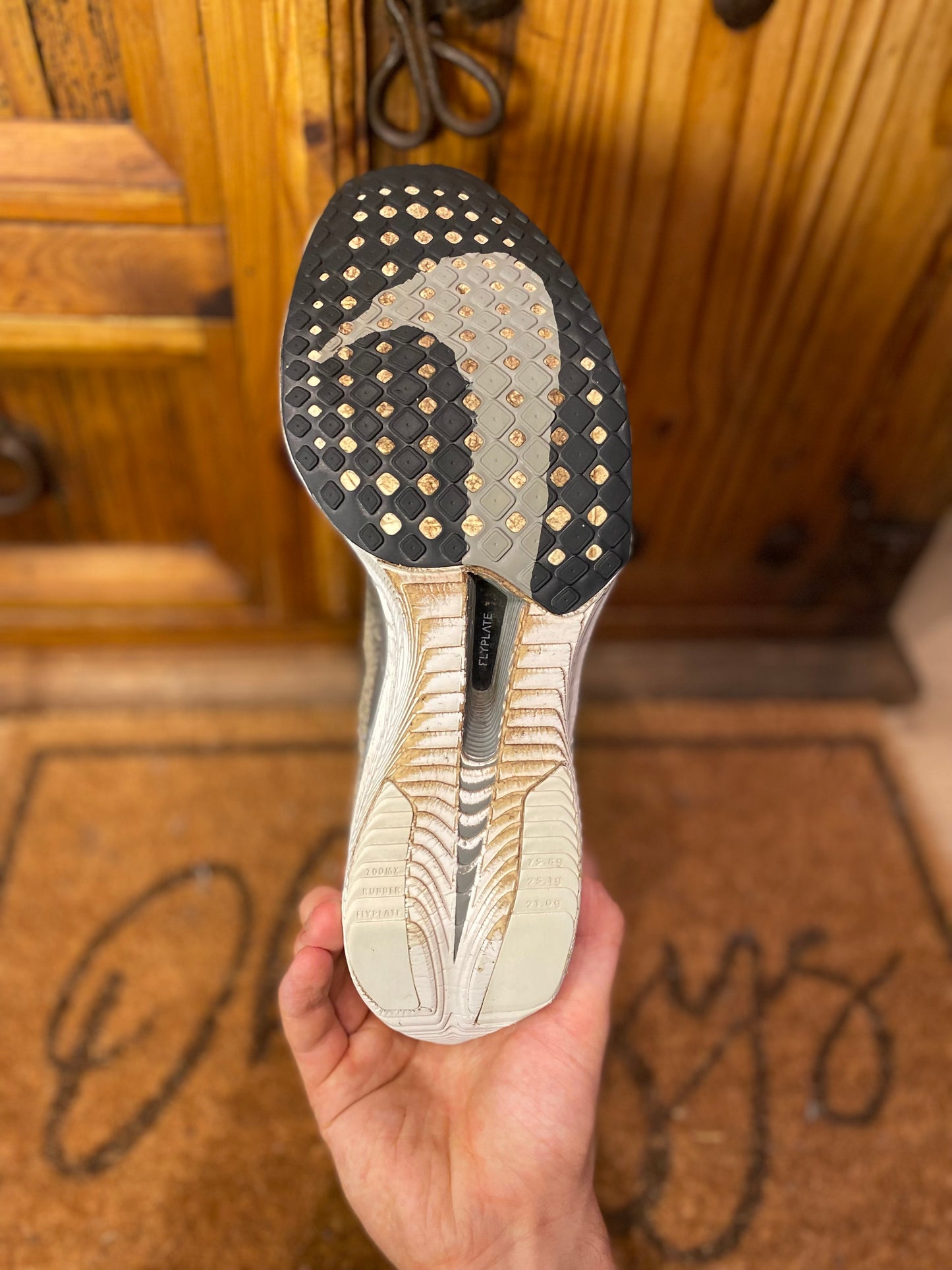 NIKE VAPORFLY 3 ‘WHITE PARTICLE GREY’ - UK 10