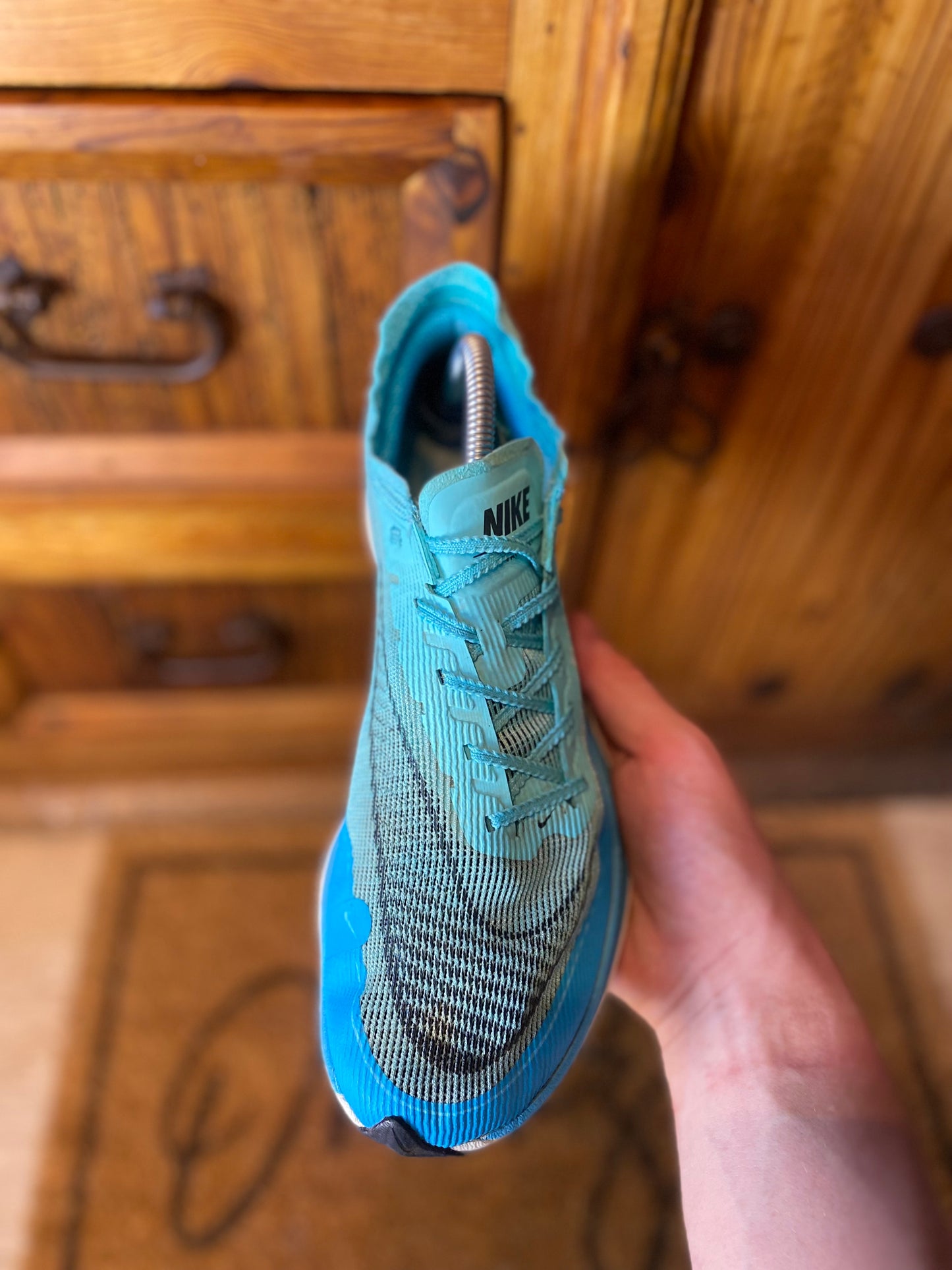 NIKE VAPORFLY 2 ‘AURORA GREEN’ - UK 8.5