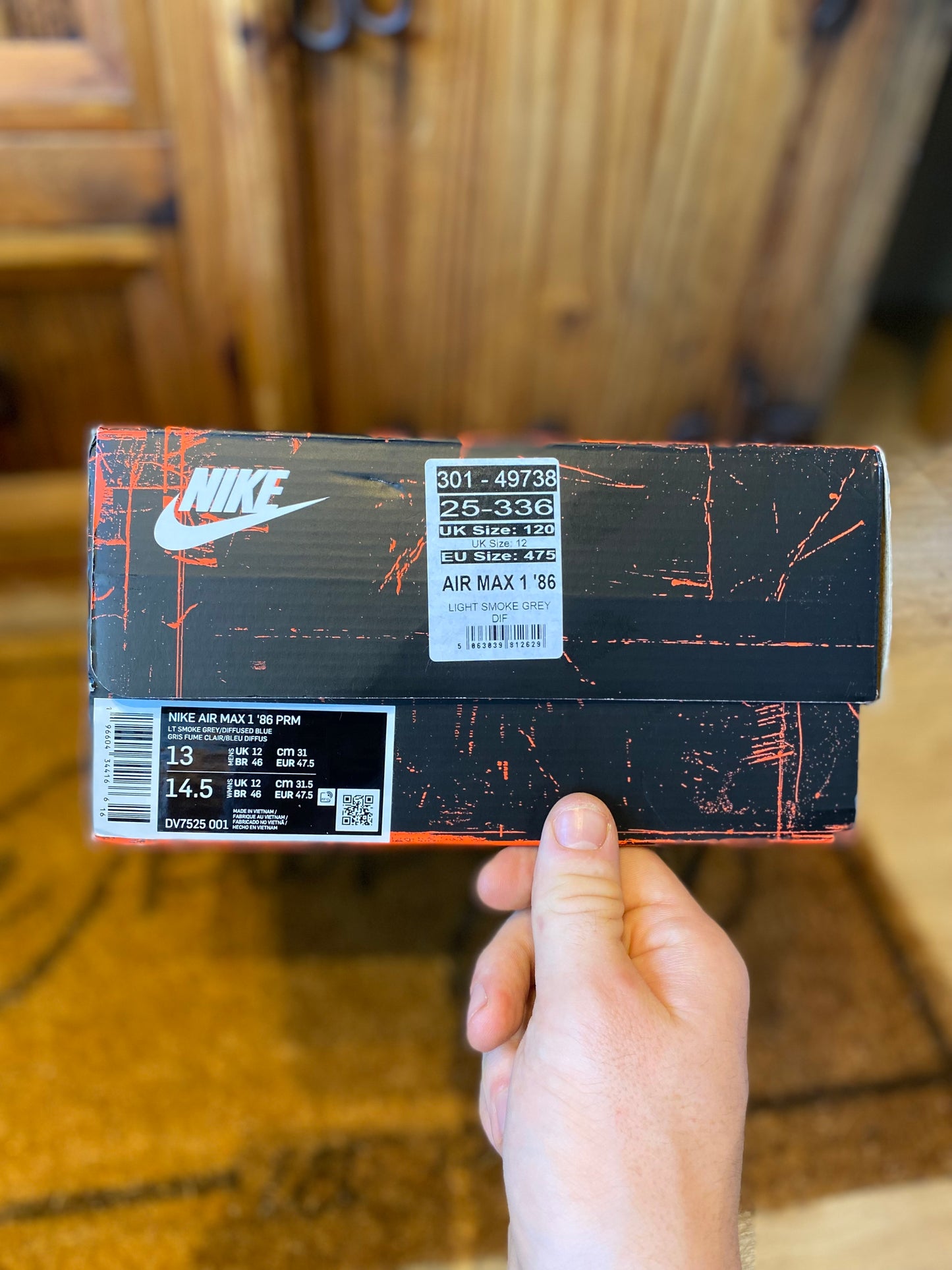 NIKE AIR MAX 1 86’ OG ‘BIG BUBBLE LOST SKETCH’ - UK 12