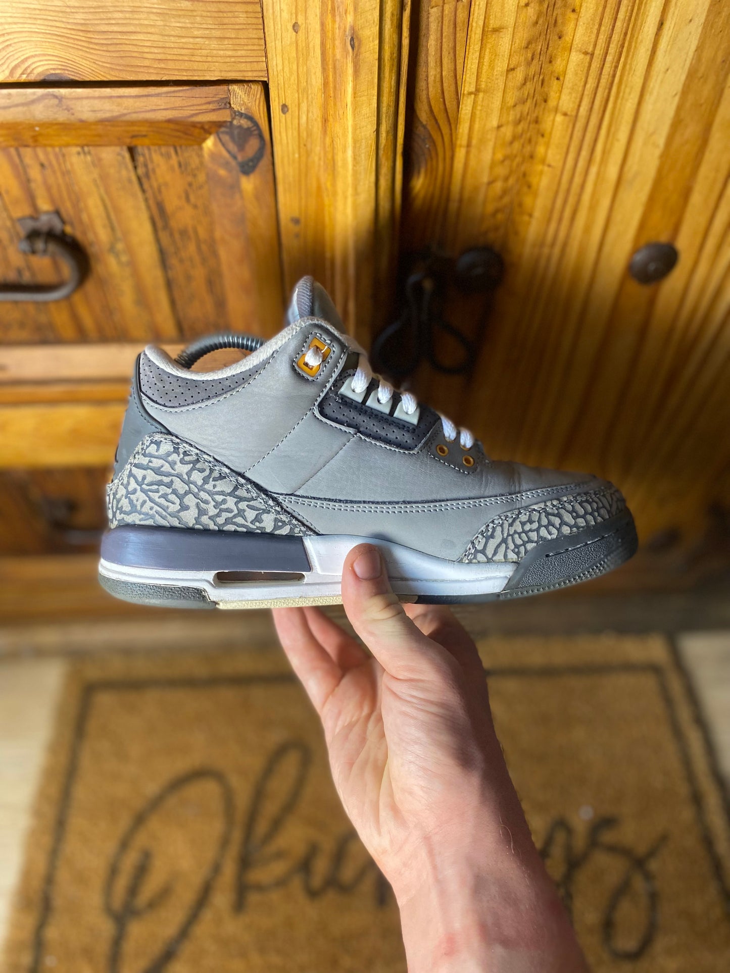 JORDAN 3 ‘COOL GREY’ - UK 6.5