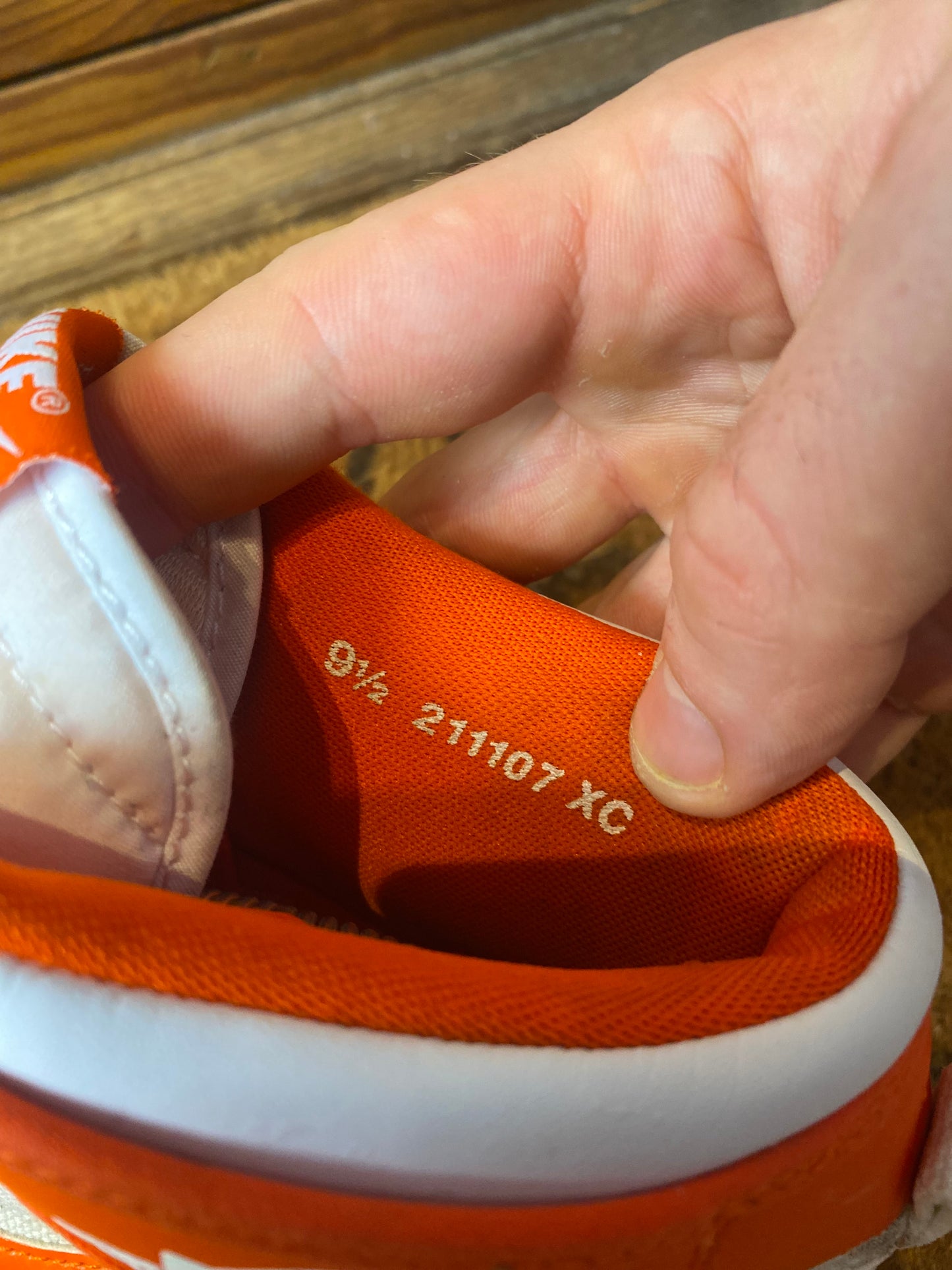 JORDAN 1 AJKO ‘RUSH ORANGE’ - UK 8.5