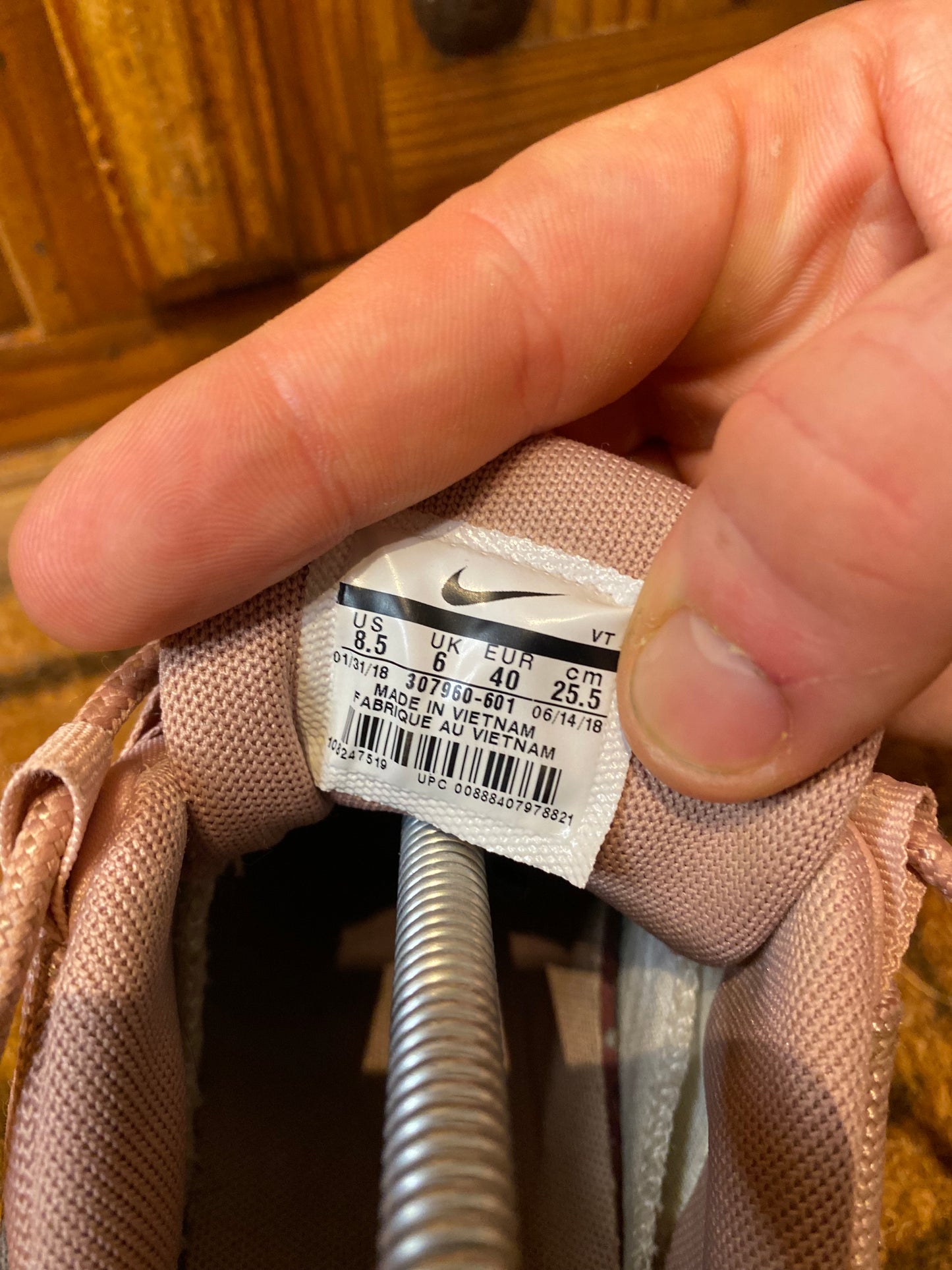 NIKE AIR MAX 95 ‘PARTICLE PINK’ - UK 6