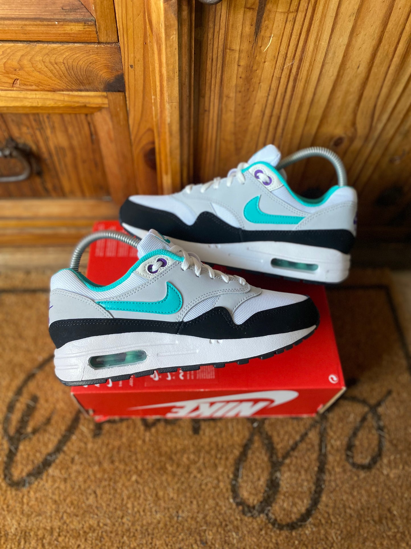 NIKE AIR MAX 1 ‘COURT PURPLE HYPER JADE’ - UK 4.5