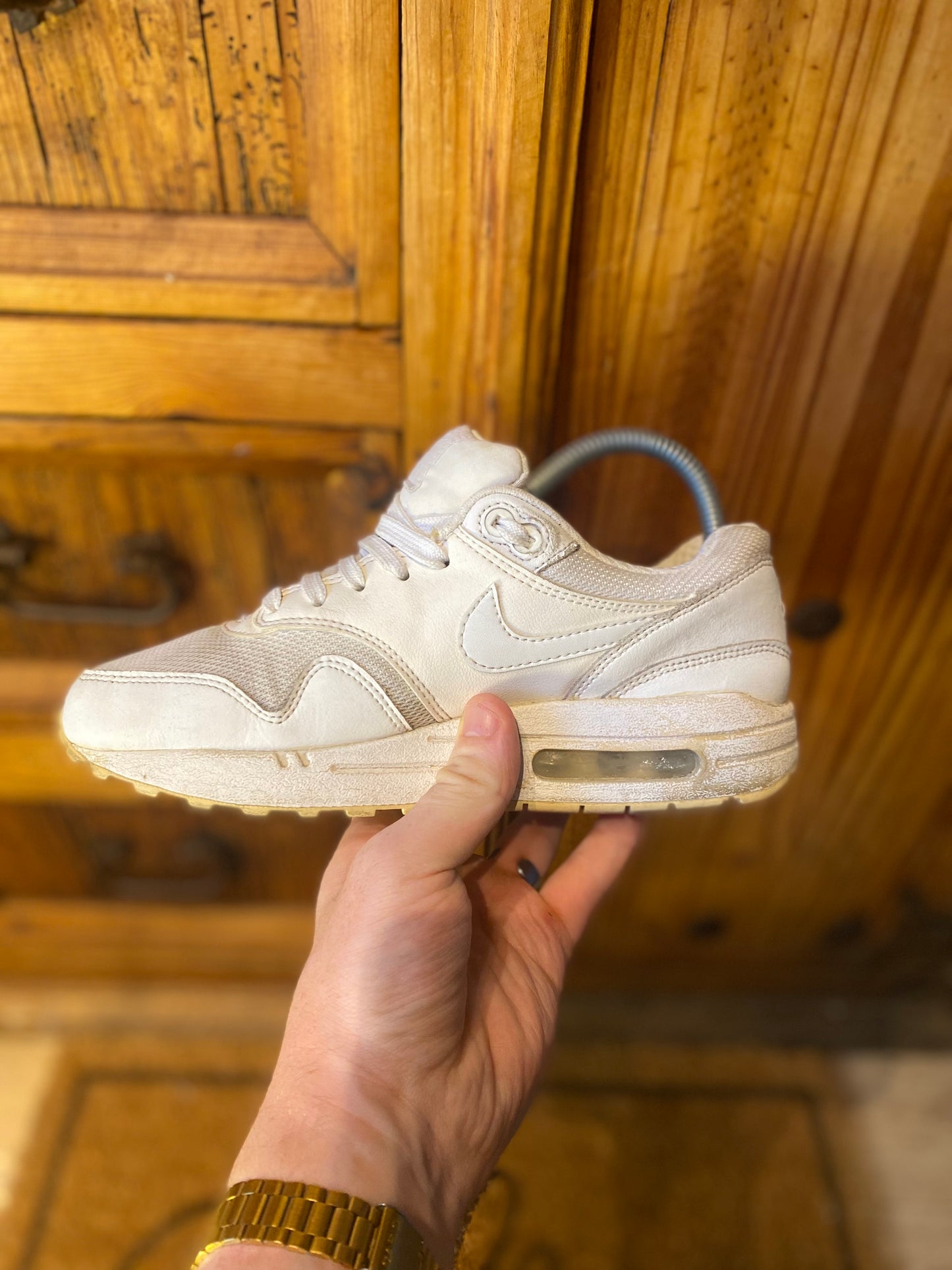 NIKE AIR MAX 1 ‘ALL WHITE’ - UK 5.5