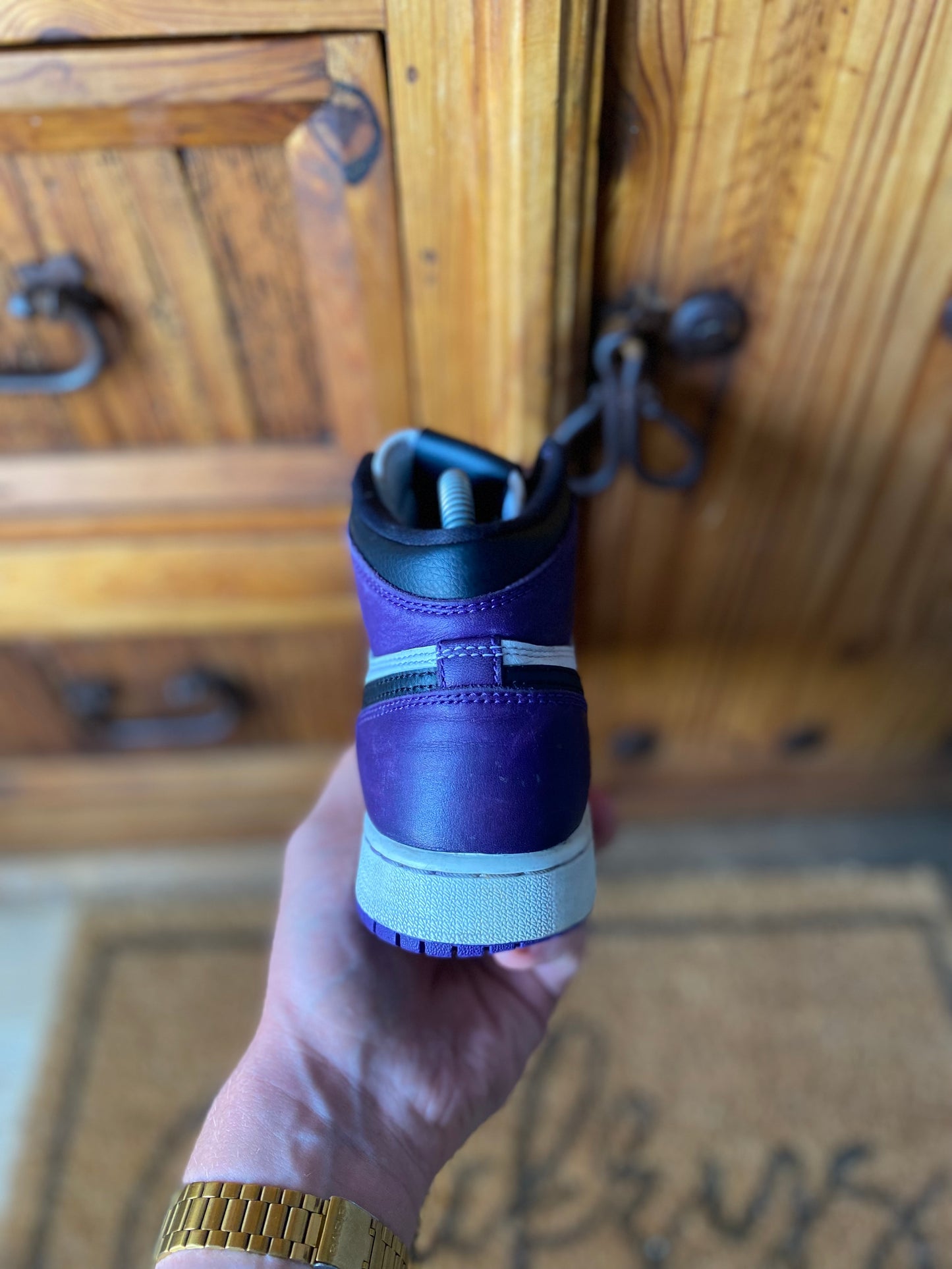 JORDAN 1 HIGH ‘COURT PURPLE WHITE’ - UK 4