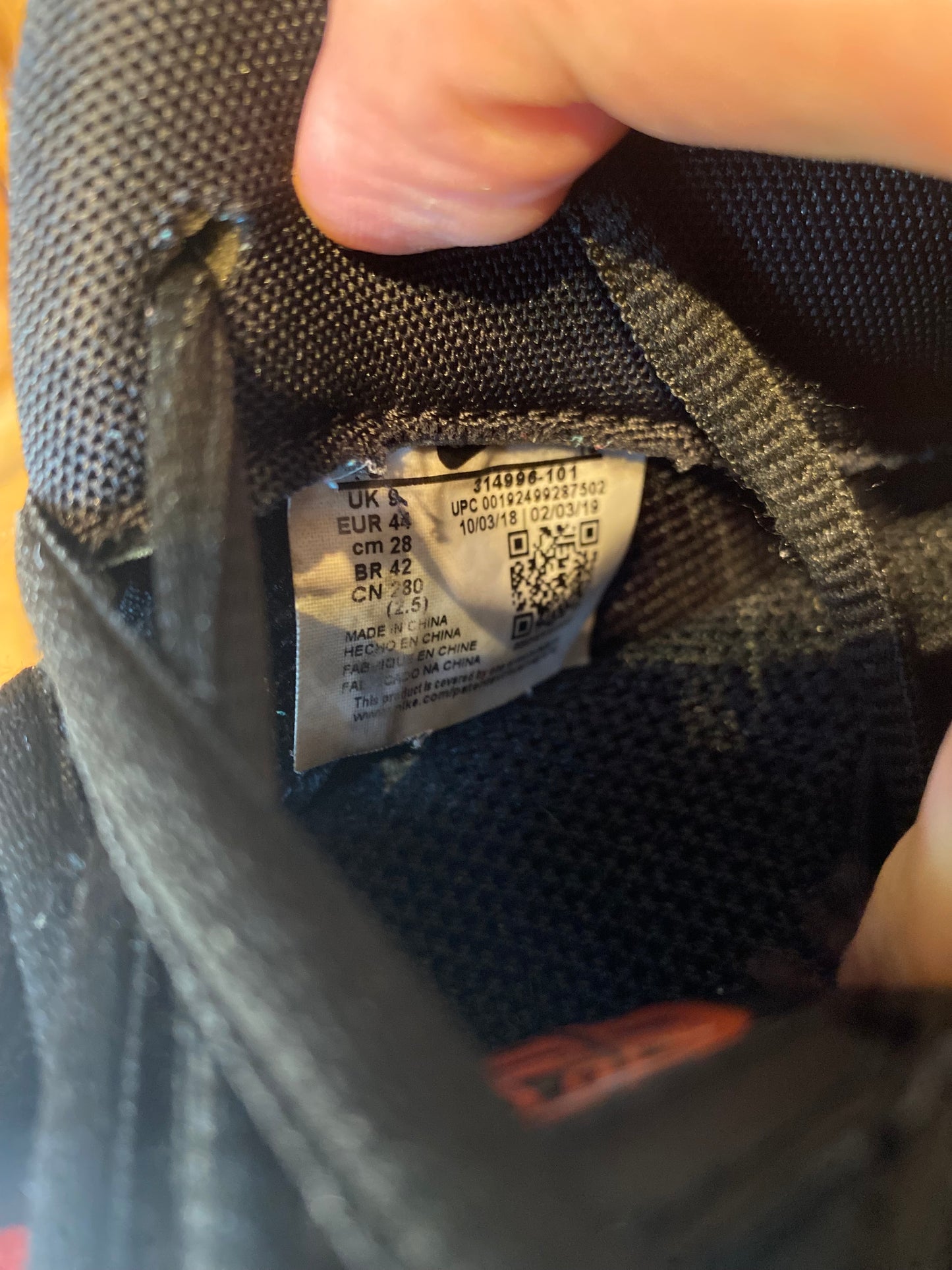 NIKE AIR FOAMPOSITE ‘ALBINO SNAKESKIN’ - UK 9