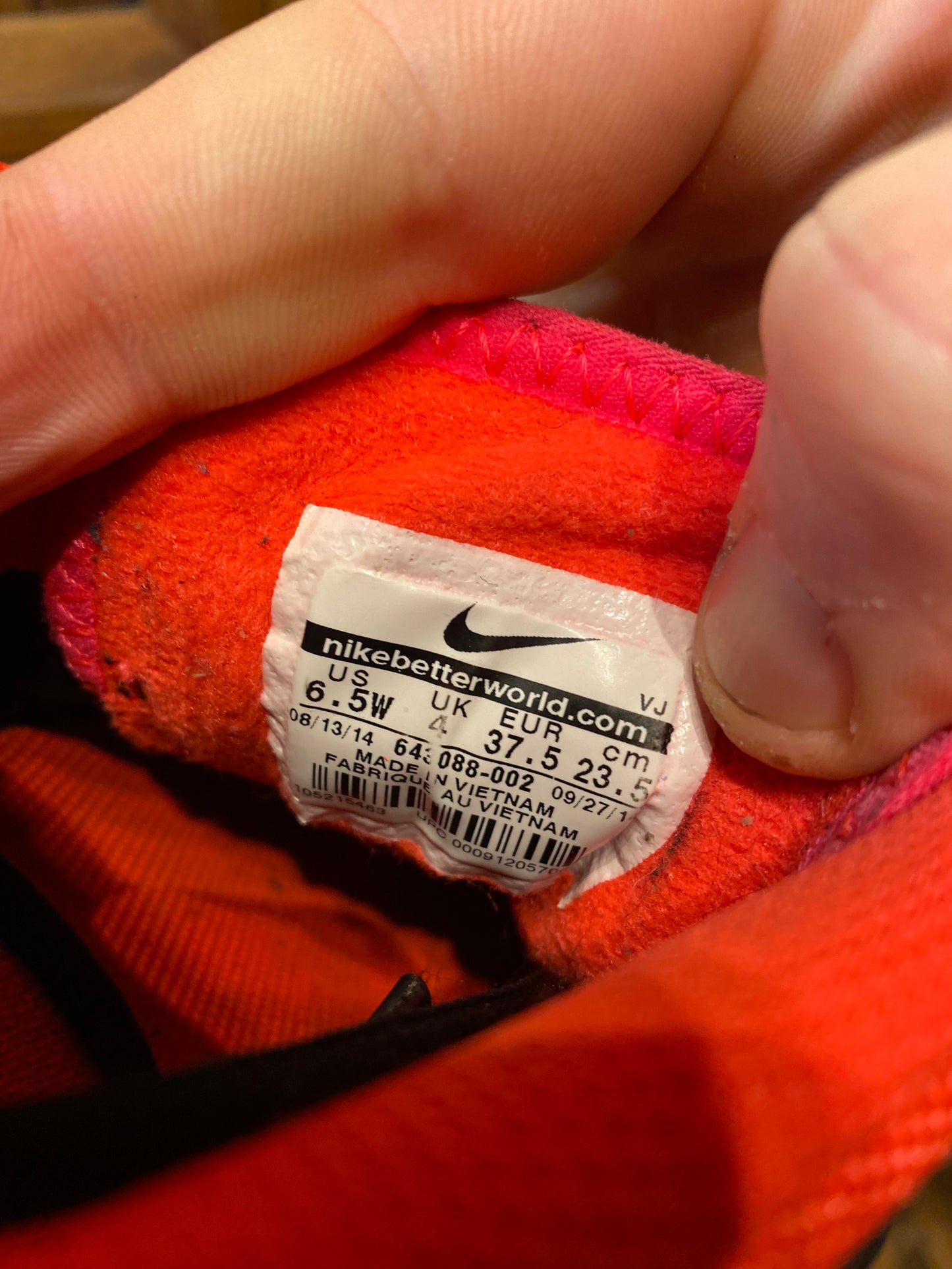 NIKE FLEX TRAINER 4 ‘BLACK PURE PLATINUM’ - UK 4