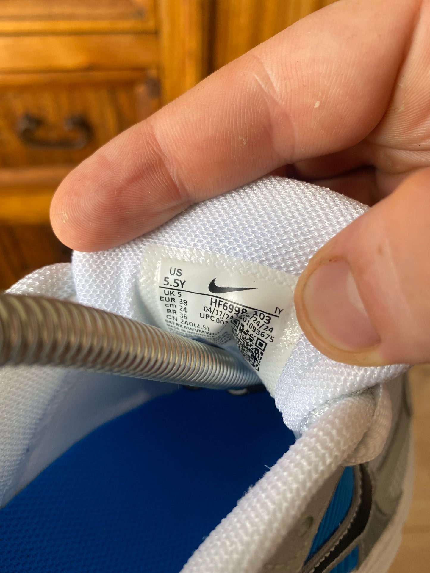 NIKE AIR VOMERO 5 ‘PHOTO BLUE’ - UK 5