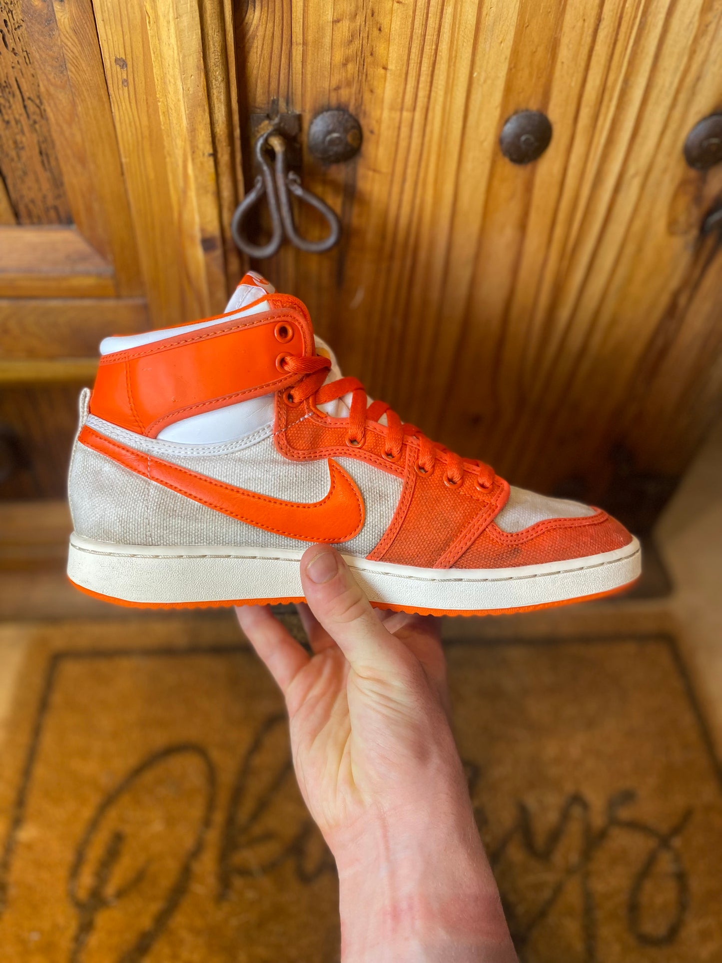 JORDAN 1 AJKO ‘RUSH ORANGE’ - UK 8.5