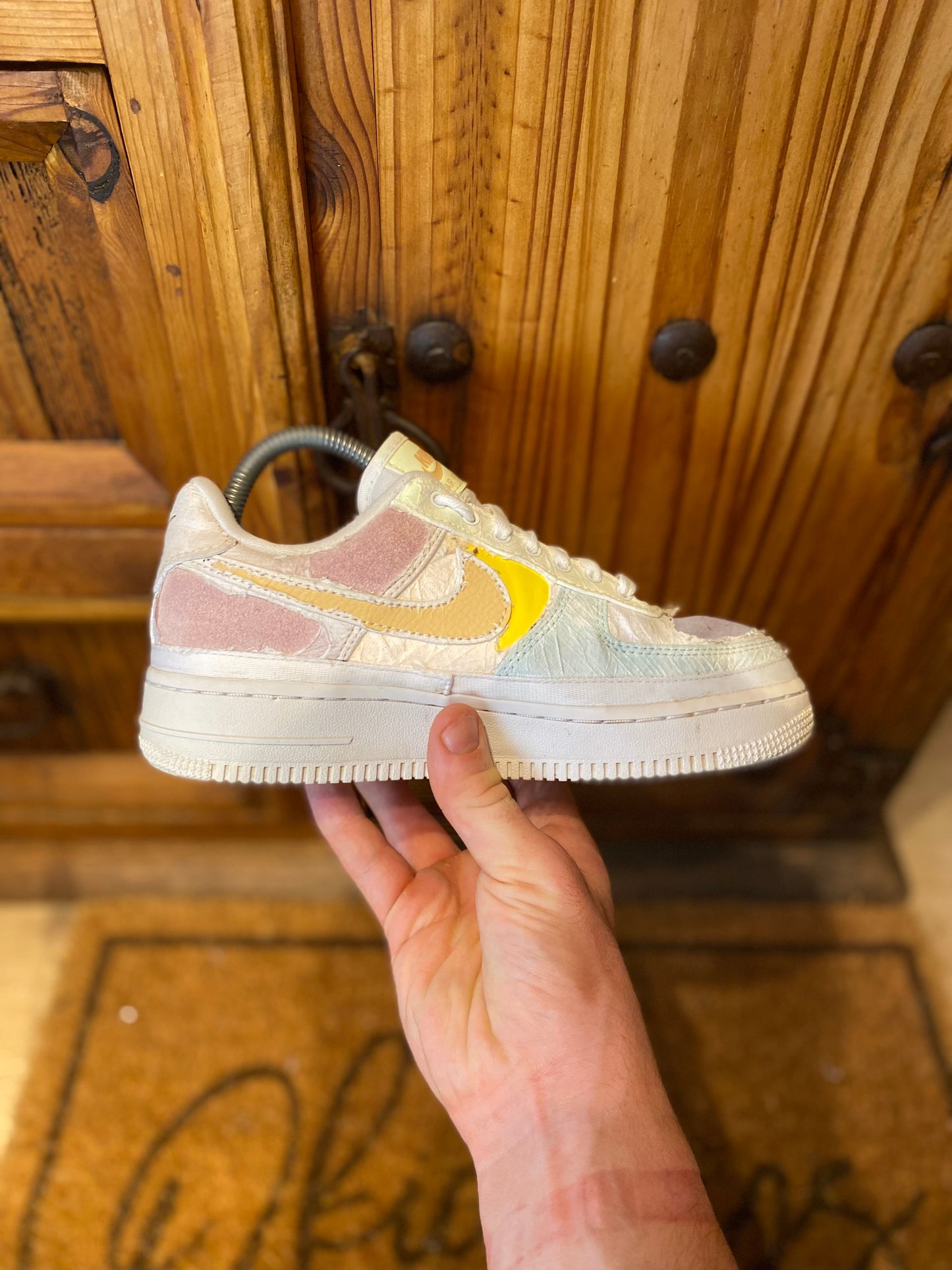 NIKE AIR FORCE 1 TEAR AWAY ‘PASTEL REVEAL’ - UK 4