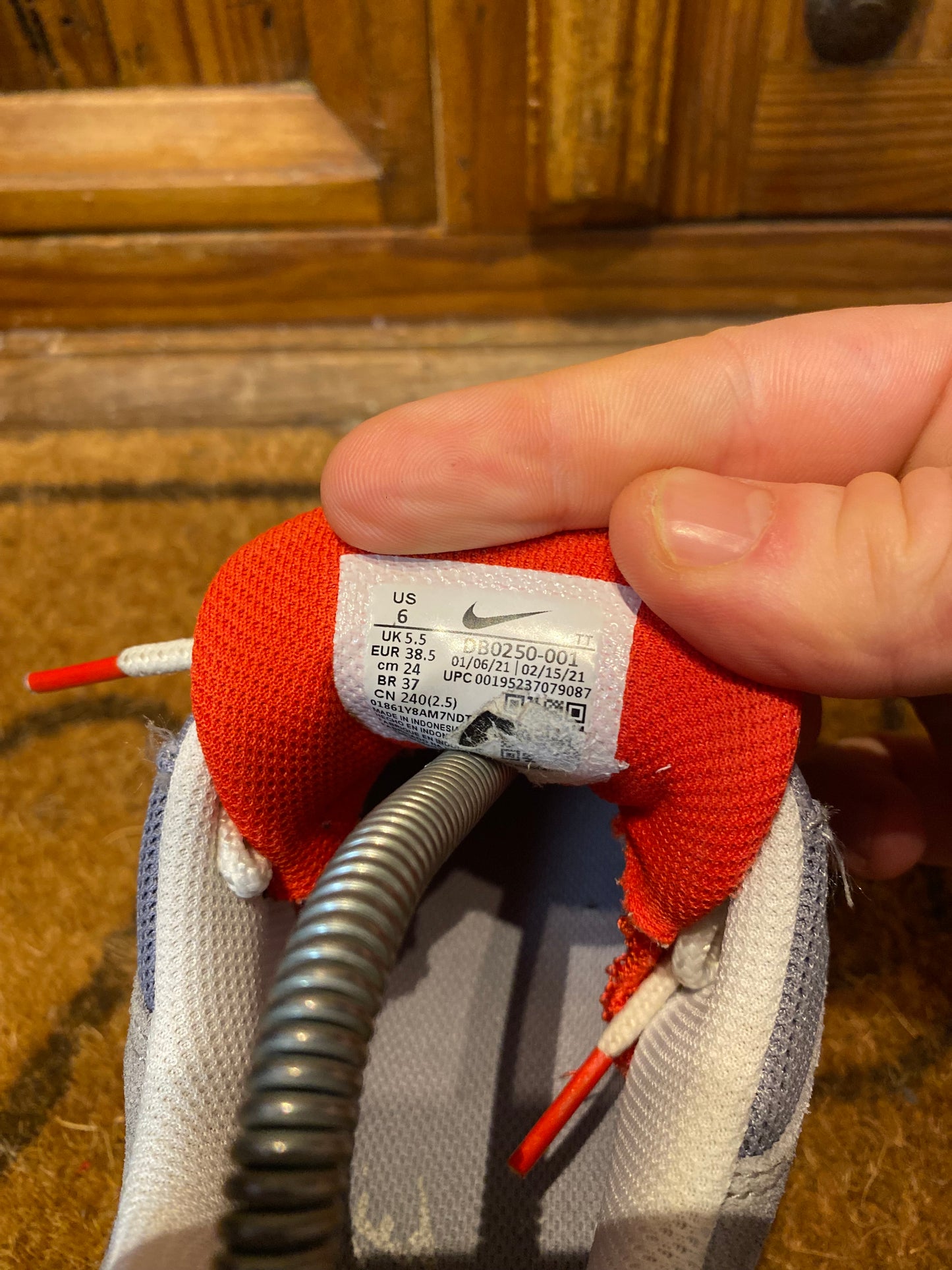 NIKE AIR MAX 95 ‘GREY NAVY CRIMSON’ - UK 5.5