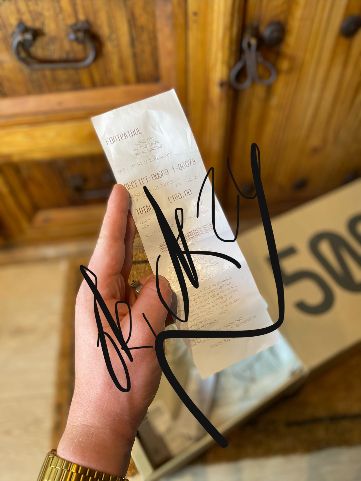 YEEZY 500 ‘STONE SALT’ - UK 7
