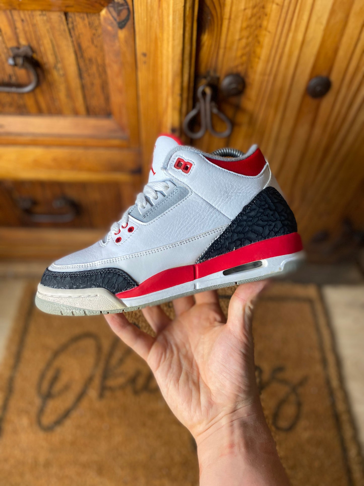 JORDAN 3 ‘FIRE RED’ - UK 5