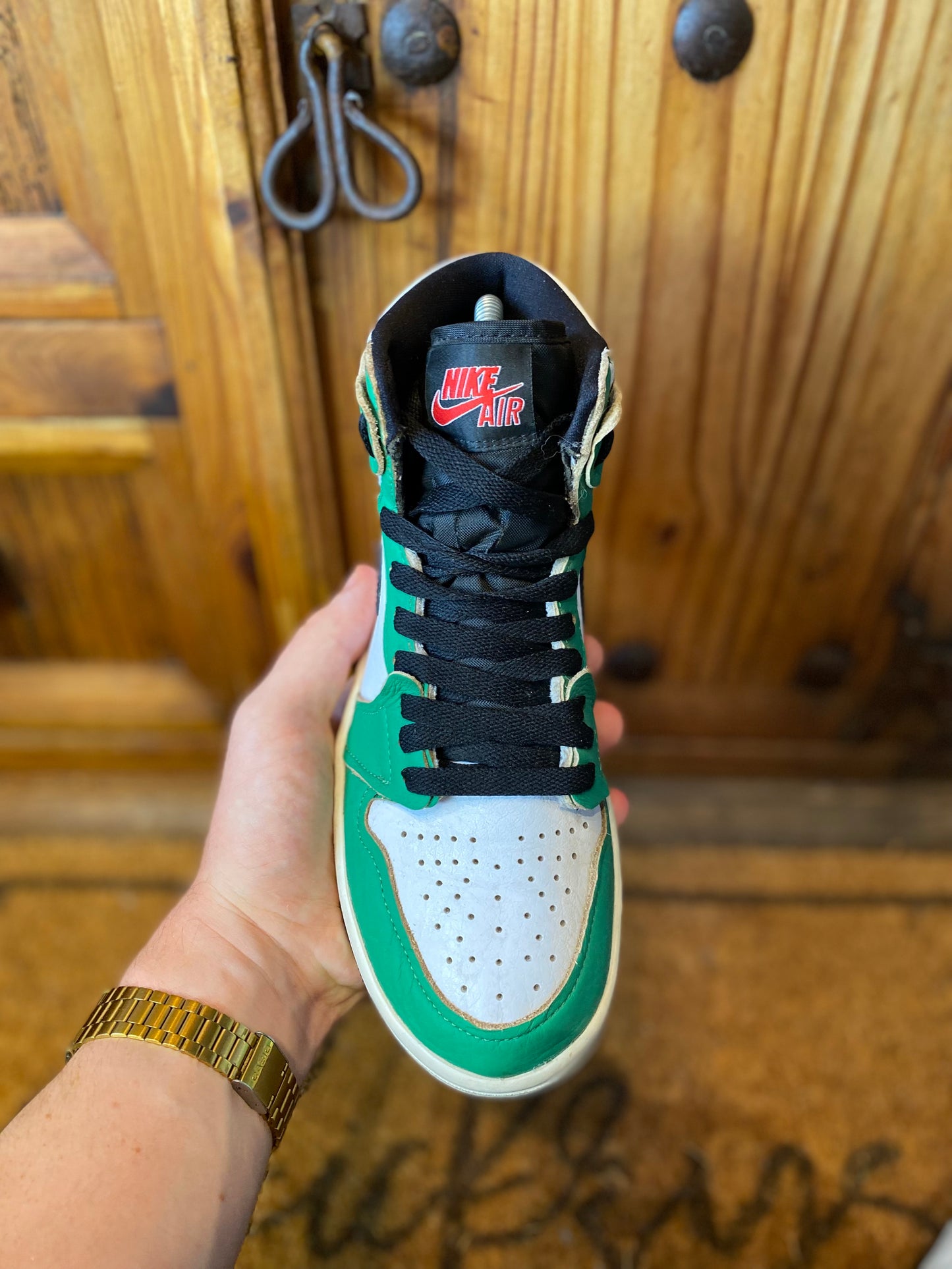 JORDAN 1 HIGH ‘LUCKY GREEN’ - UK 3.5