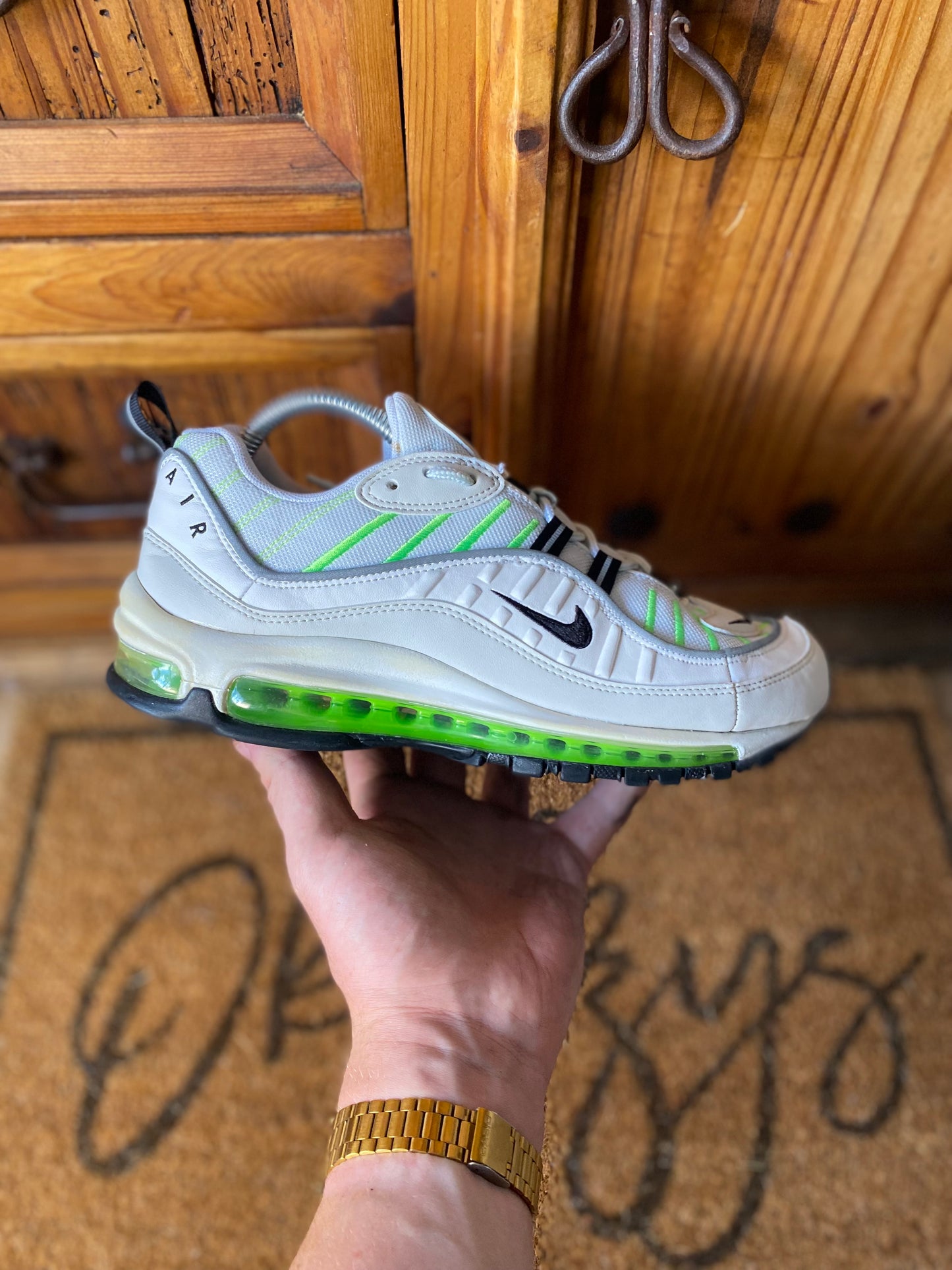 NIKE AIR MAX 98 ‘PHANTOM ELECTRIC GREEN’ - UK 7