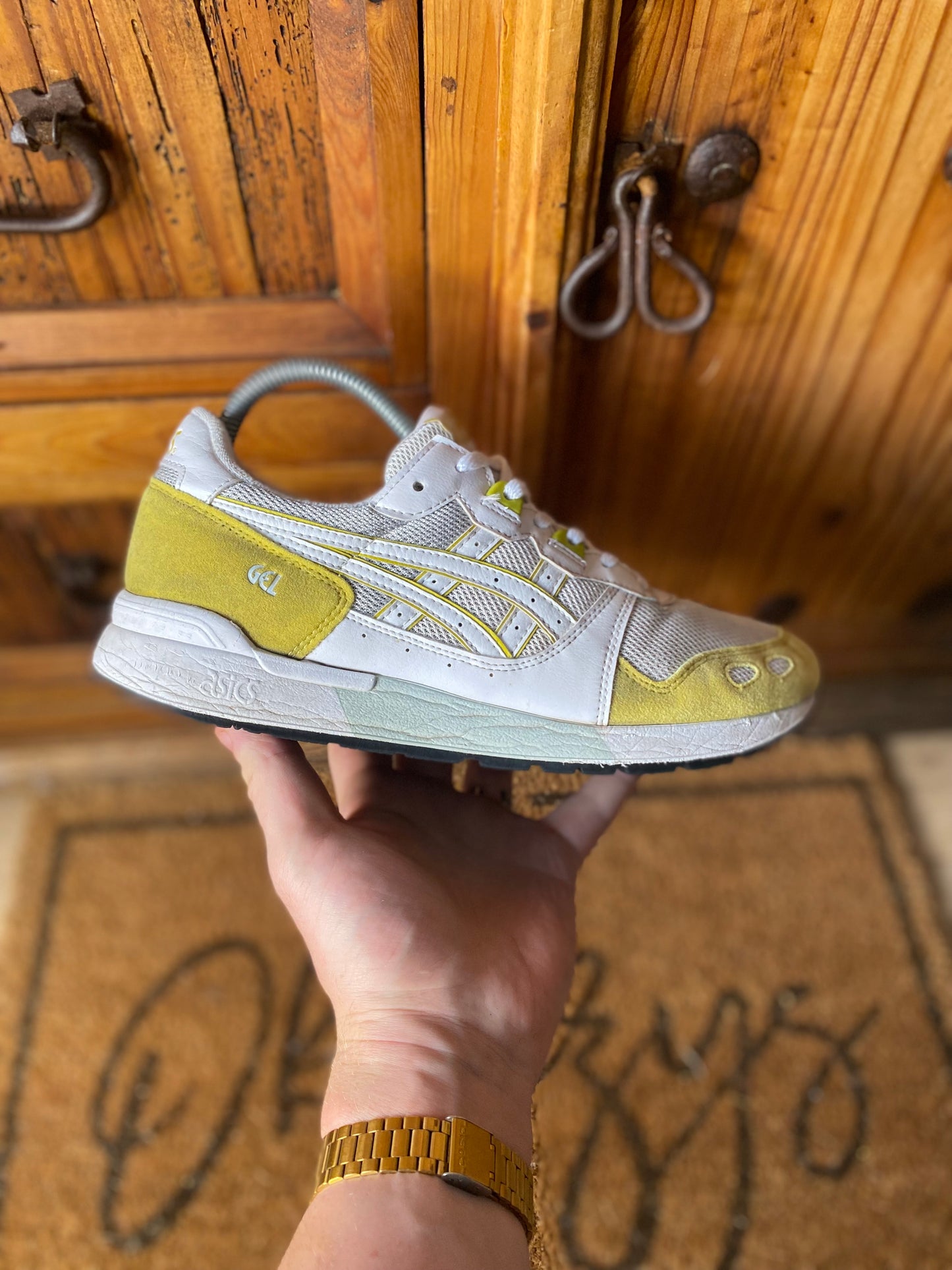ASICS GEL LYTE ‘WHITE MUSTARD’ - UK 7