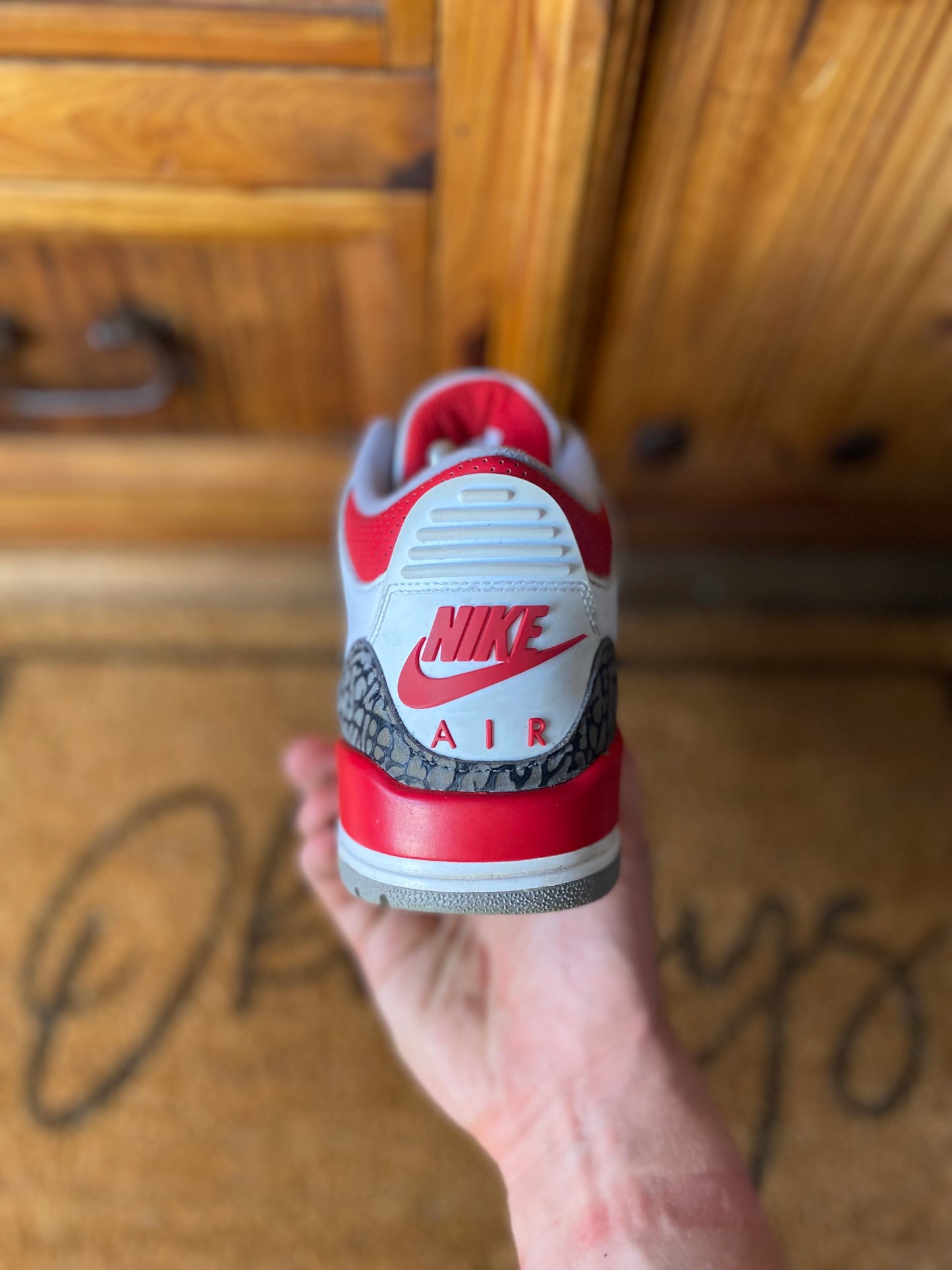 JORDAN 3 ‘FIRE RED’ - UK 6