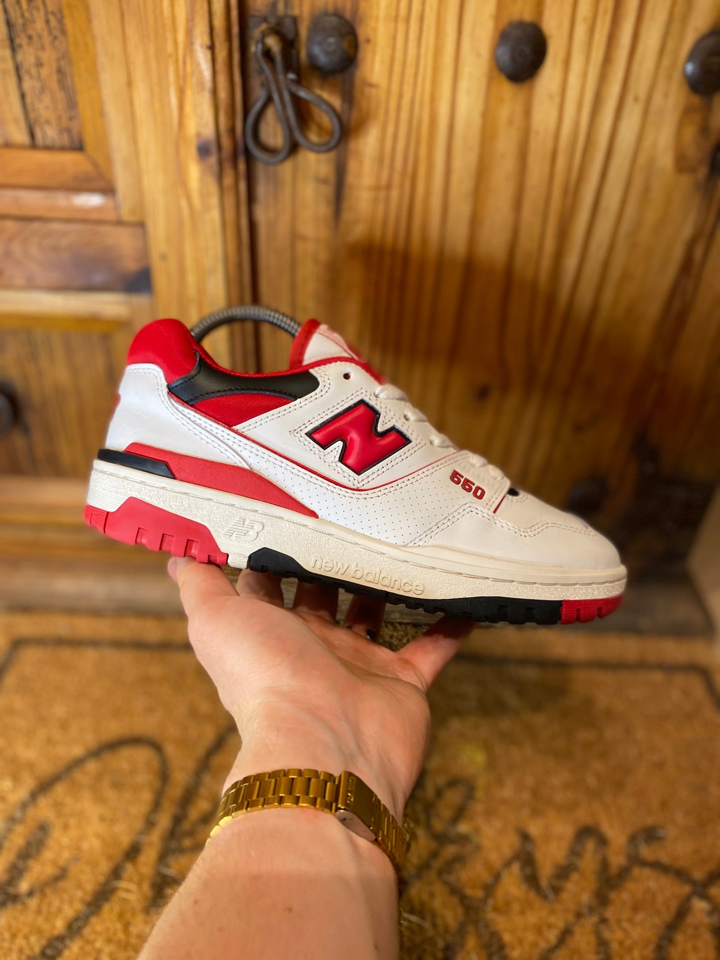 NEW BALANCE 550 ‘WHITE RED’ - UK 7