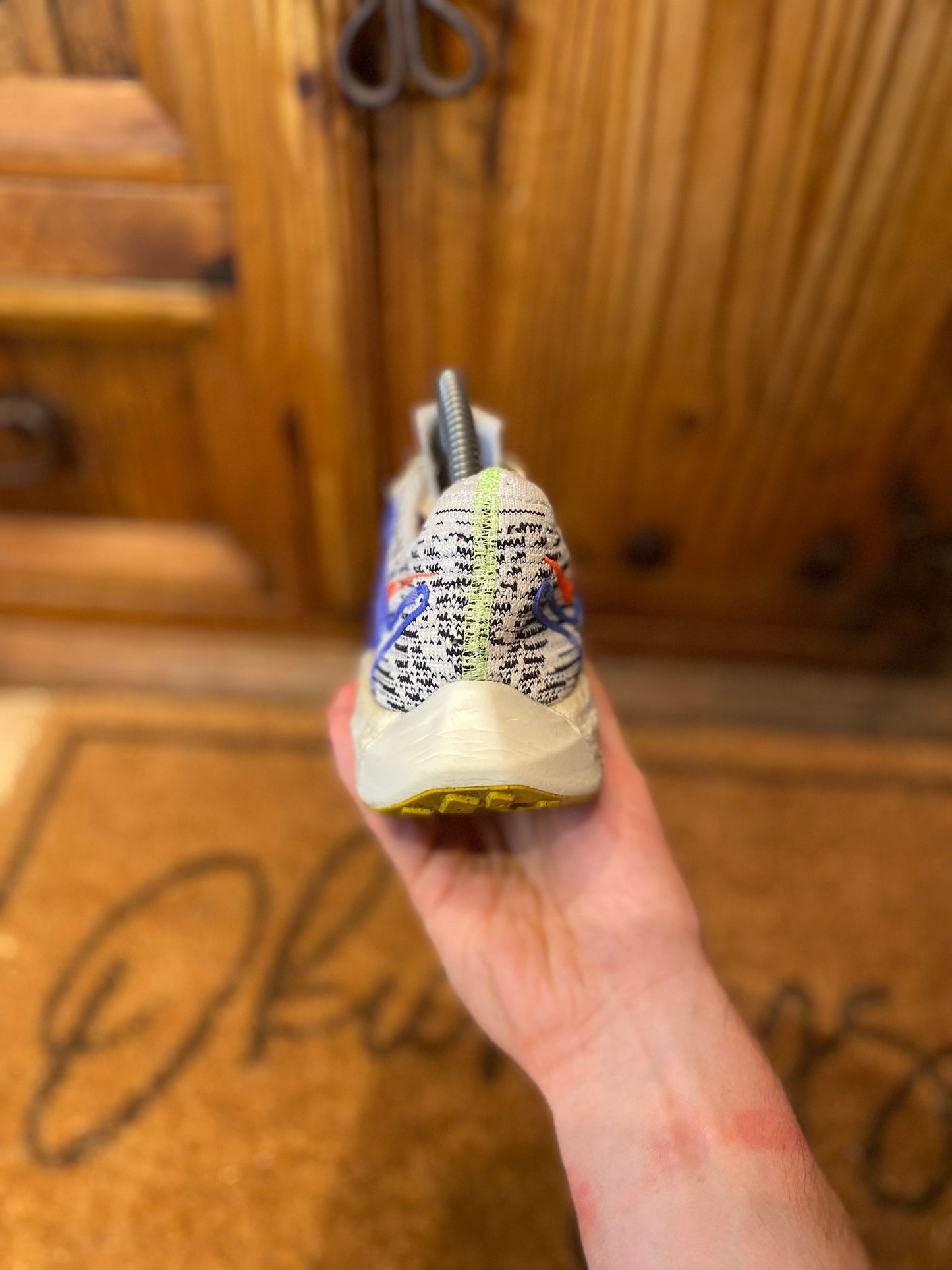 NIKE PEGASUS TURBO NEXT NATURE ‘PURE PLATINUM BRIGHT CRIMSON’ - UK 4.5