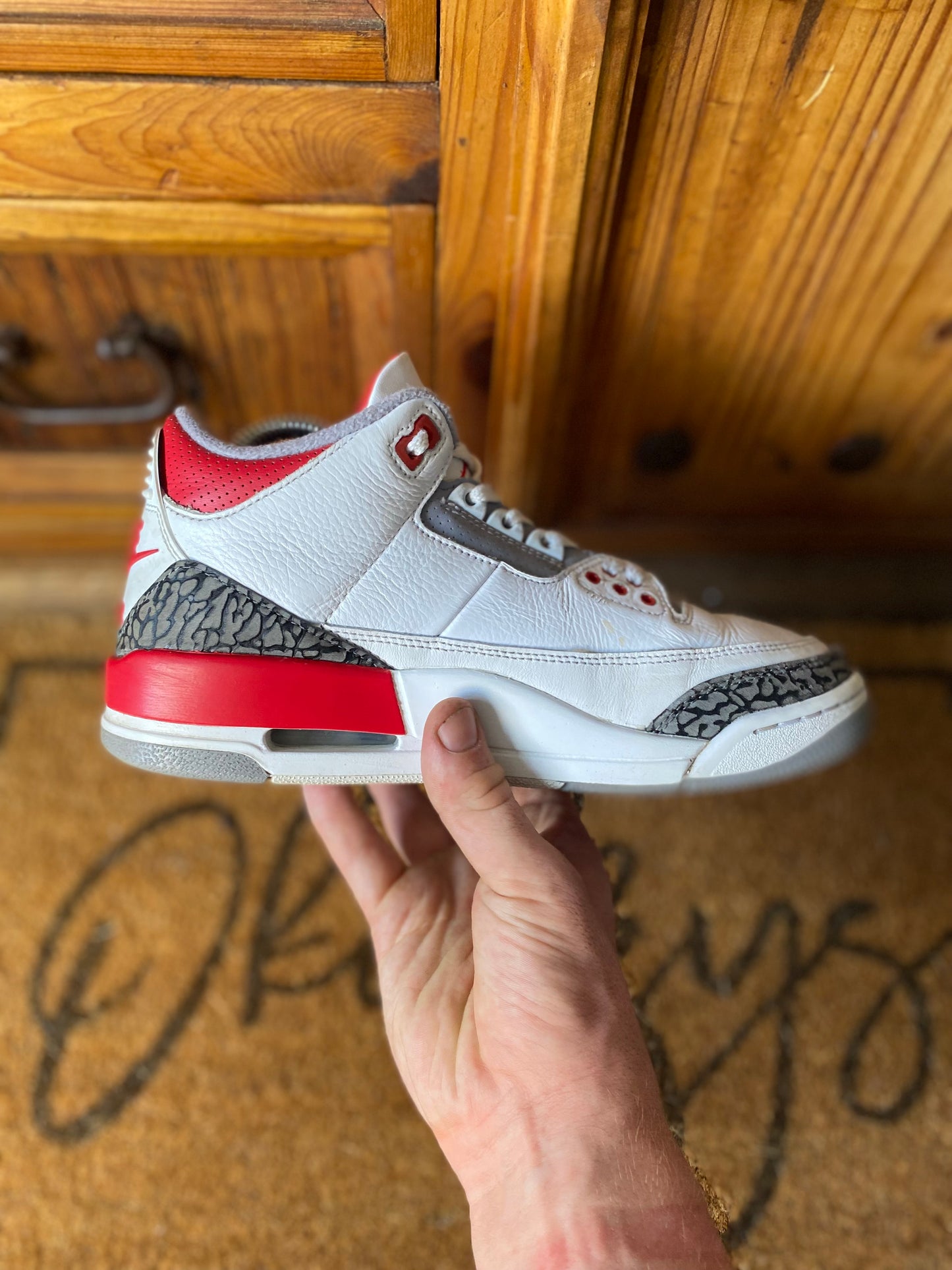 JORDAN 3 ‘FIRE RED’ - UK 6