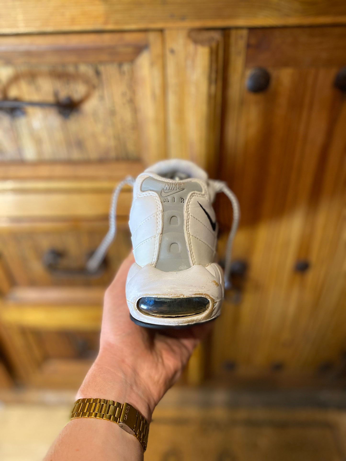 NIKE AIR MAX 95 ‘WHITE BLACK’ - UK 9