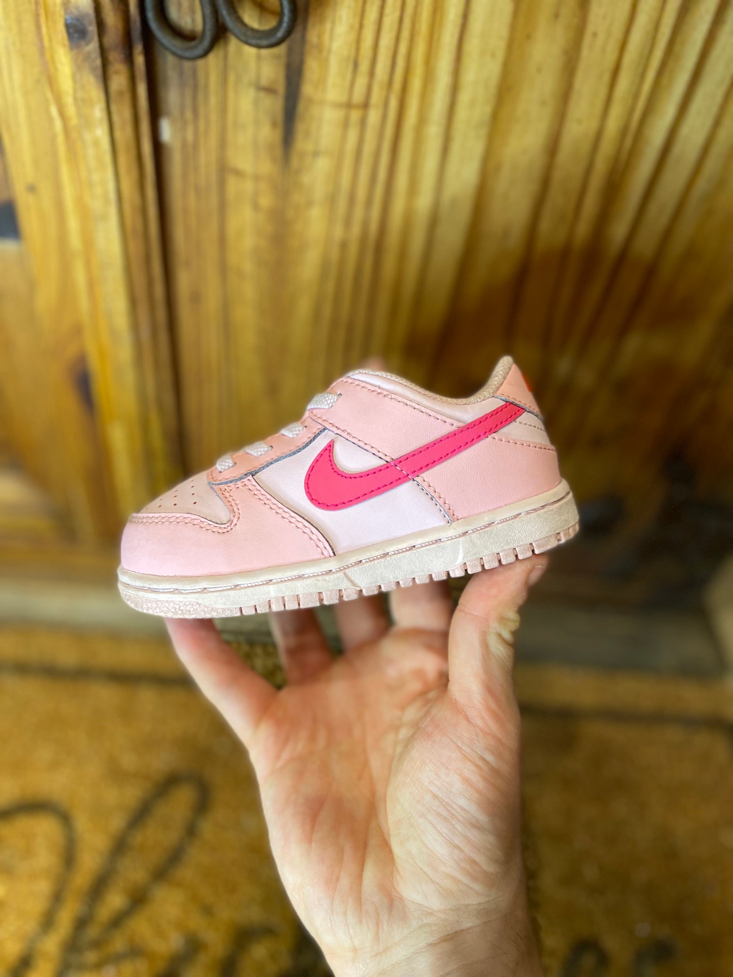 NIKE DUNK LOW ‘TRIPLE PINK’ - UK 7.5 TD