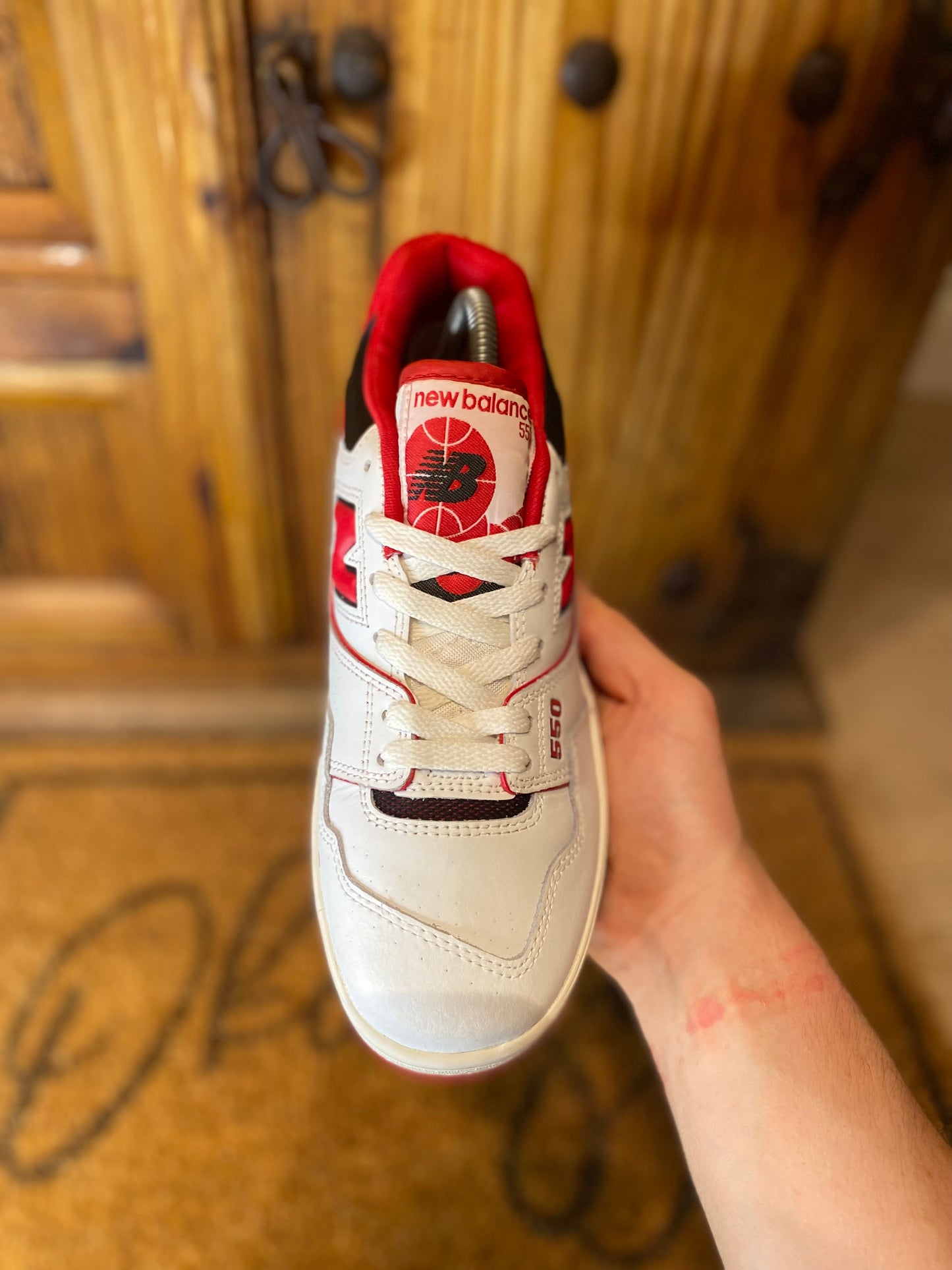 NEW BALANCE 550 ‘WHITE RED’ - UK 7