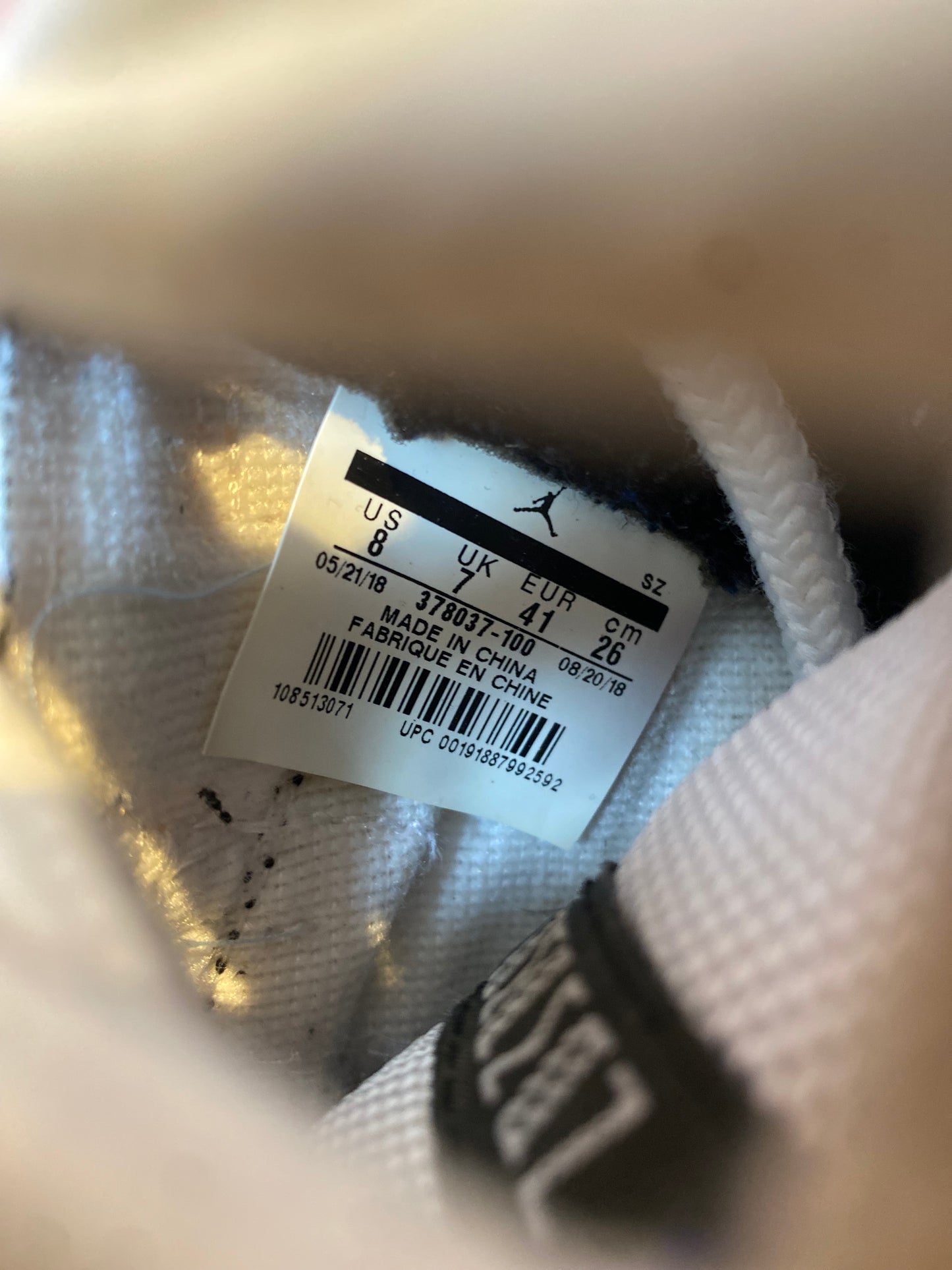 JORDAN 11 ‘CONCORD’ - UK 7