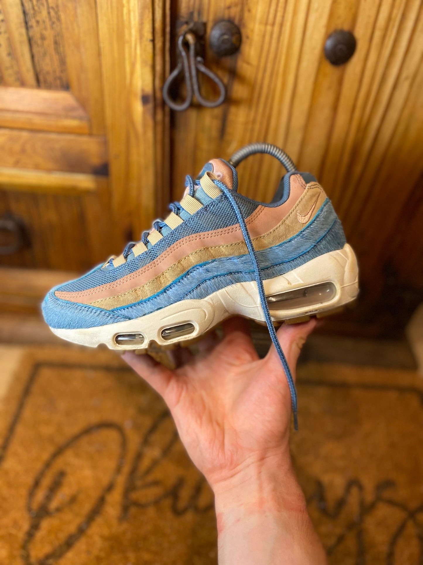 NIKE AIR MAX 95 ‘EMBOSSED FUR PONY’ - UK 4