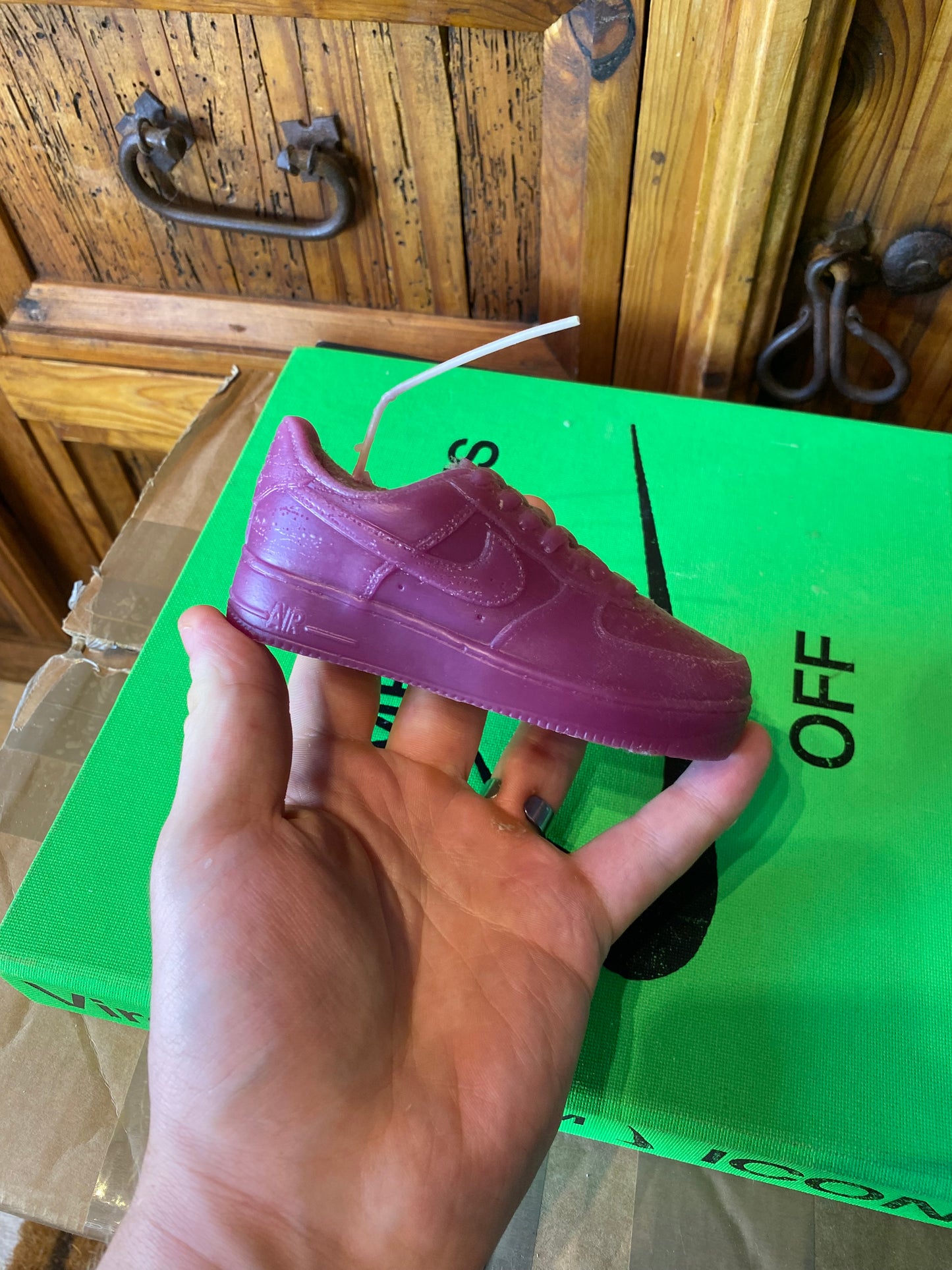 NIKE AIR FORCE 1 SNEAKER CANDLE *unscented* - #0022