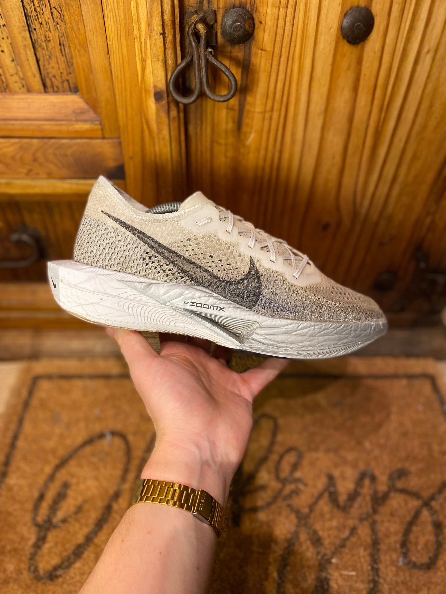 NIKE VAPORFLY 3 ‘WHITE PARTICLE GREY’ - UK 10