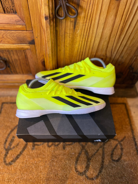 ADIDAS CRAZYFAST LEAGUE INDOORS ‘TEAM SOLAR YELLOW’ - DS - UK 8