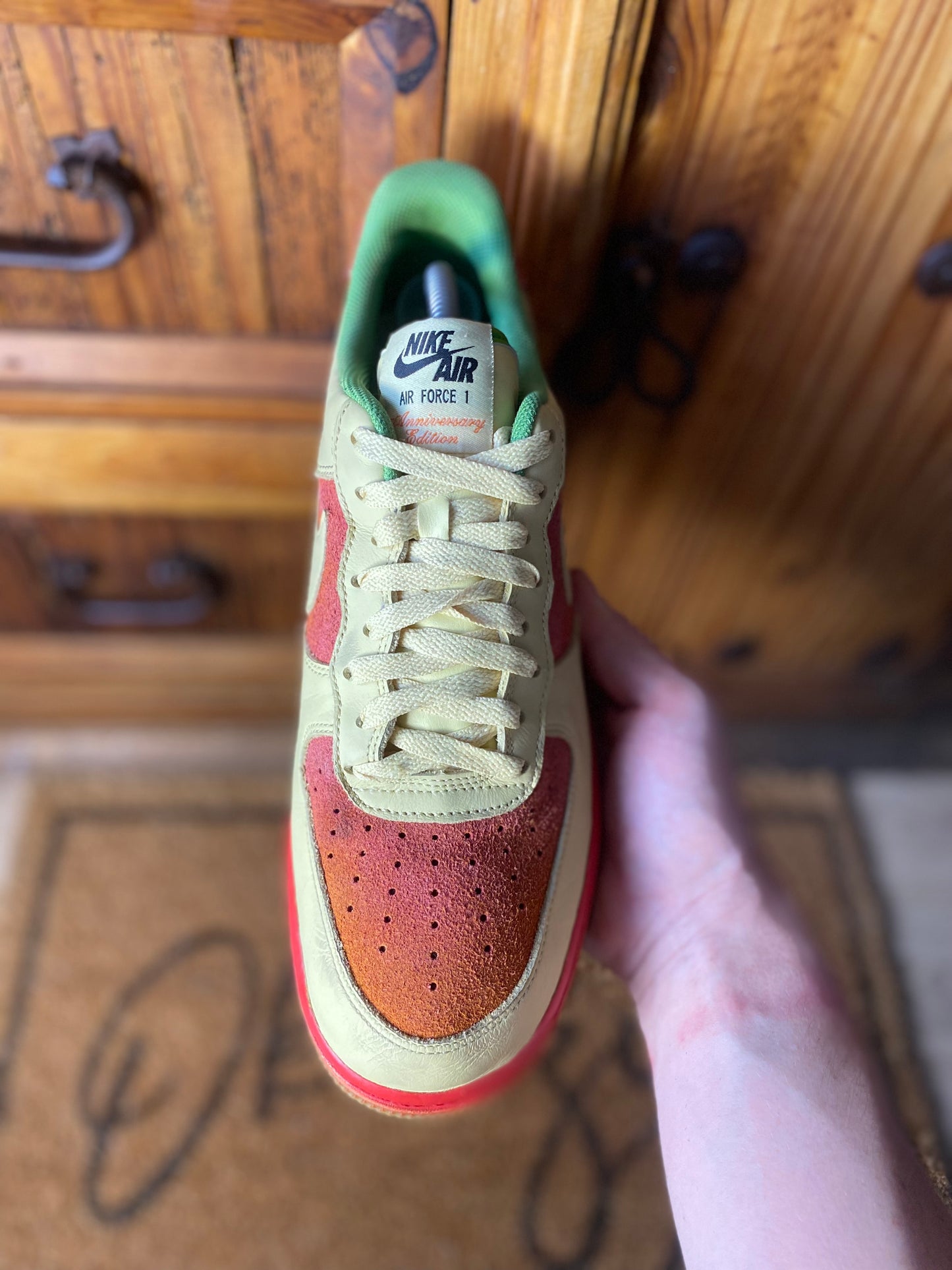 NIKE AIR FORCE 1 ‘CHILLI PEPPER’ - UK 9.5