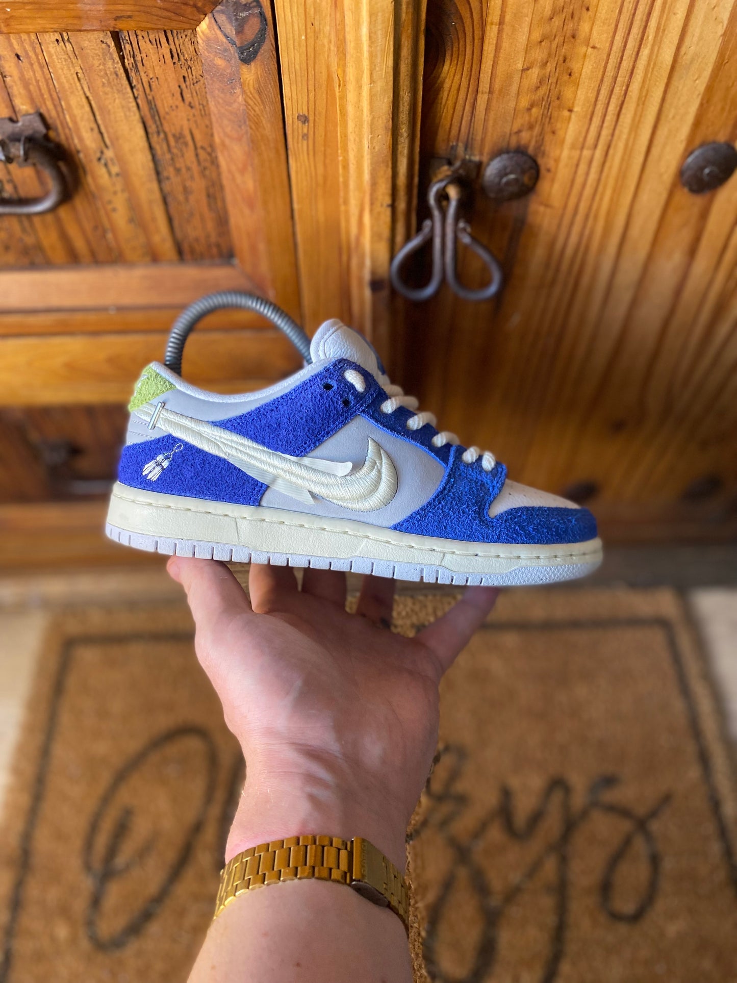 NIKE SB DUNK LOW ‘FLY STREETWEAR GARDENIA’ - UK 3.5
