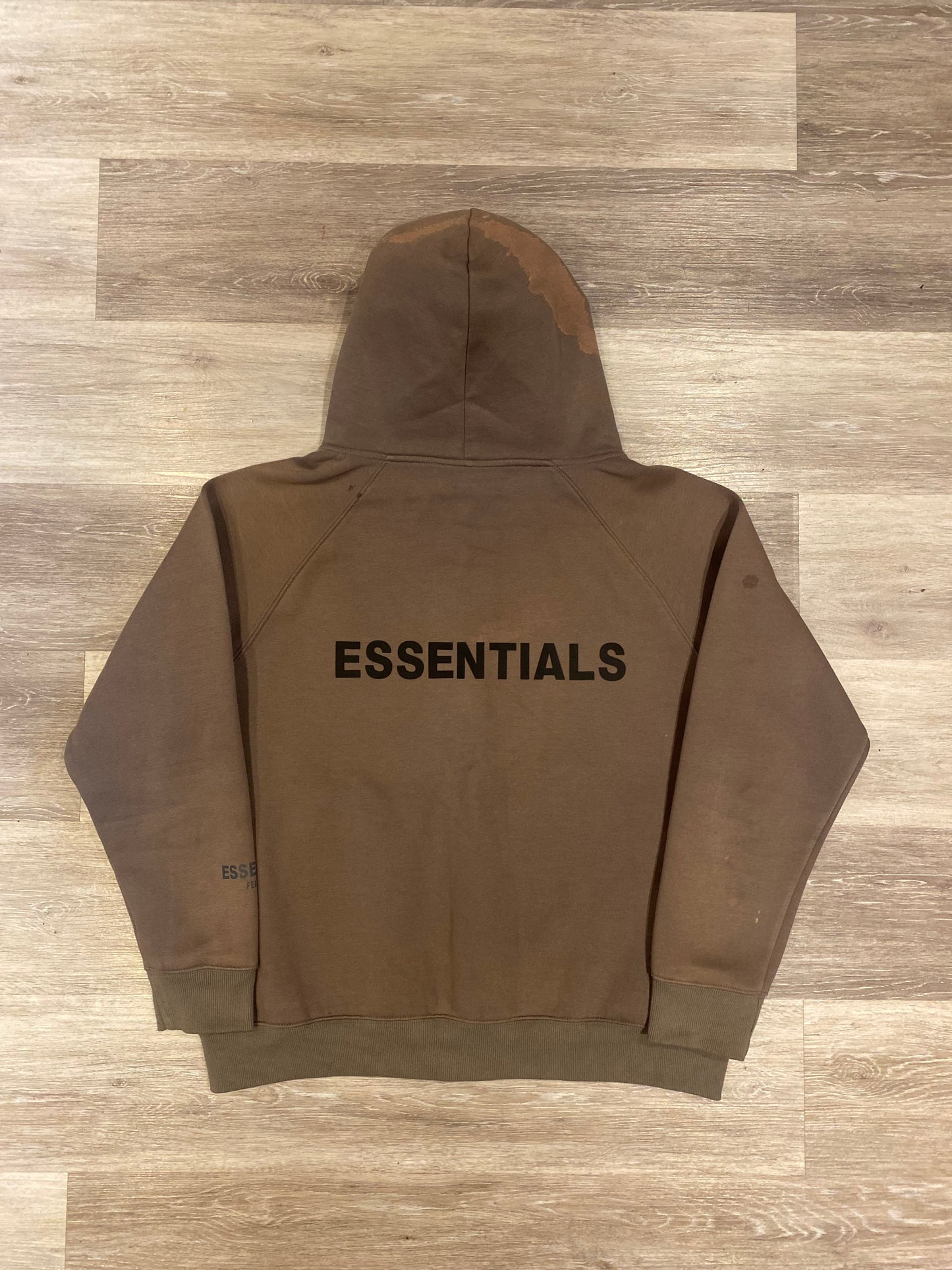 ESSENTIALS ZIP UP HOODIE - M