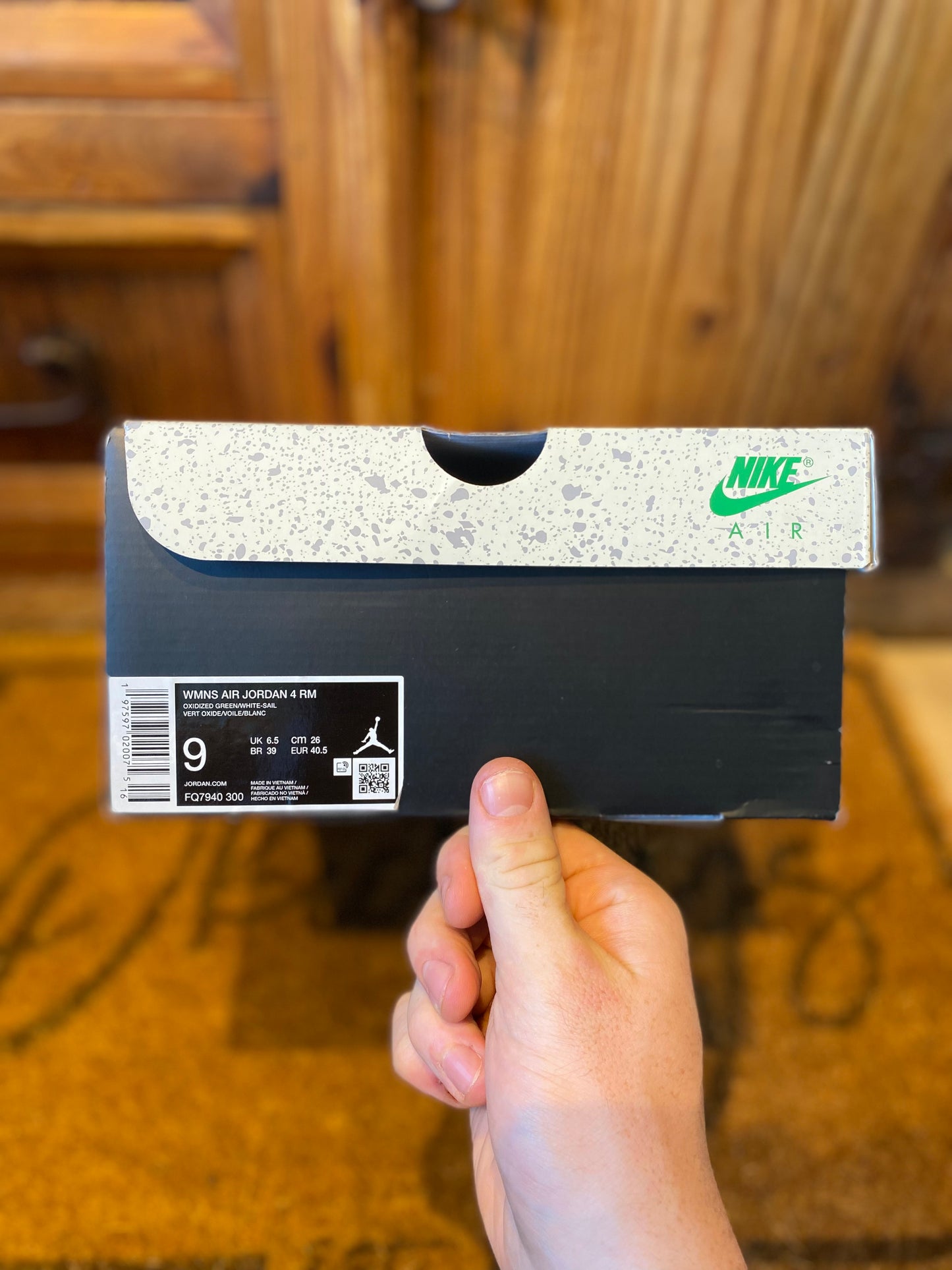 JORDAN 4 RM ‘OXIDIZED GREEN’ - UK 6.5