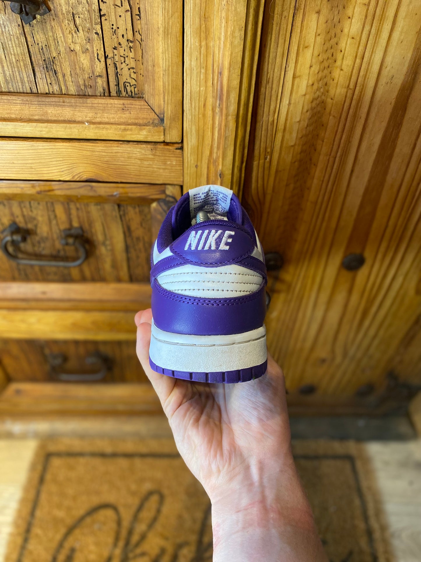 NIKE DUNK LOW ‘COURT PURPLE’ - UK 8.5